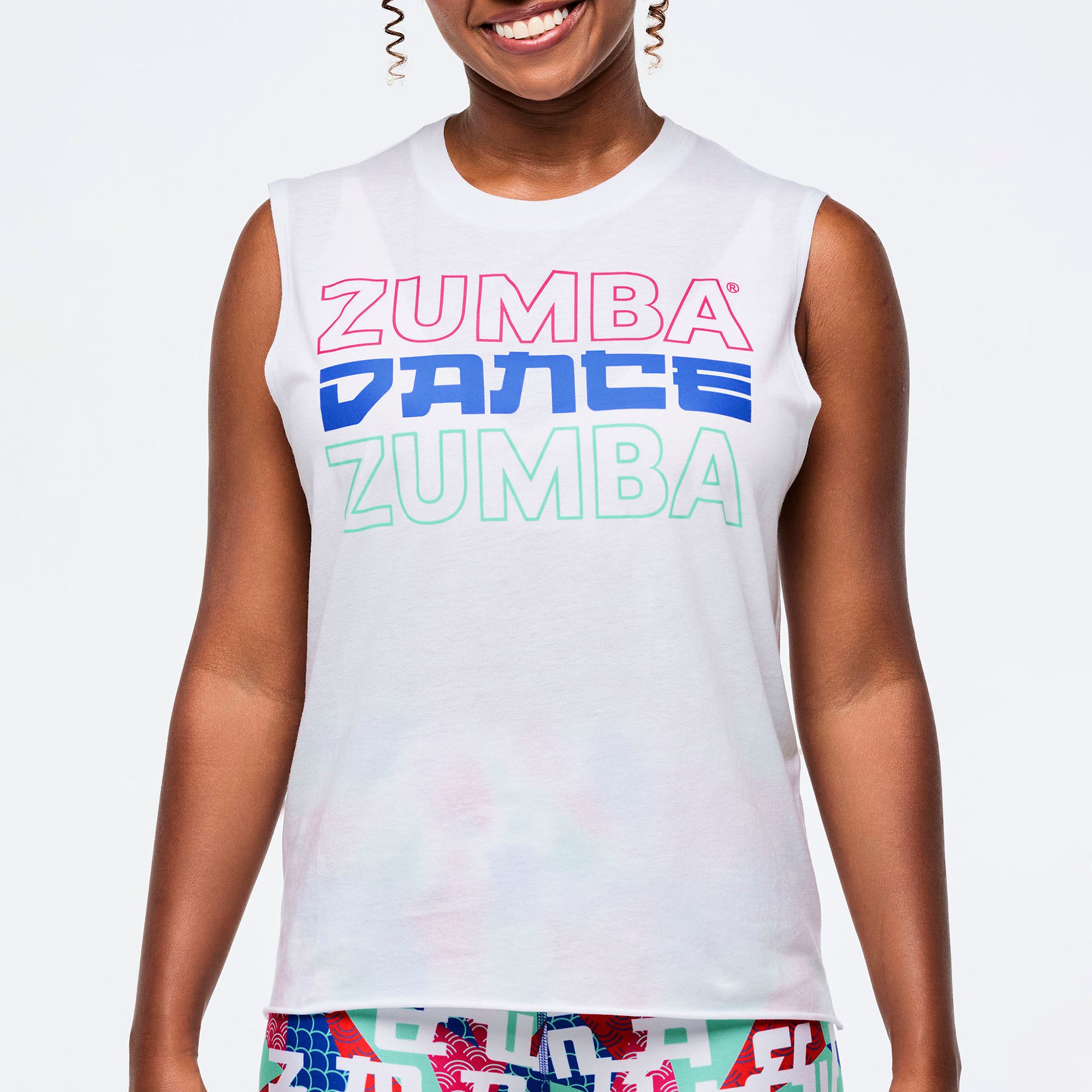 Koszulka bez rękawów Zumba Eatern Flavor