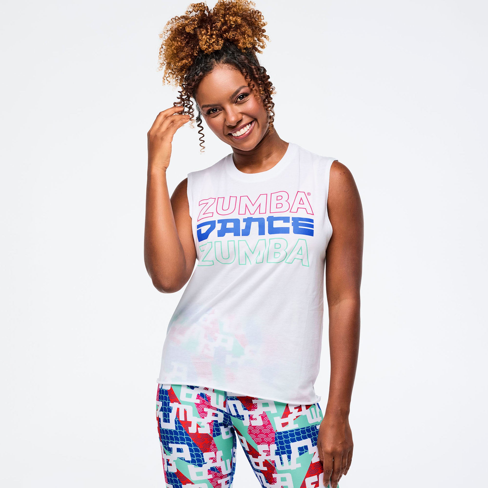 Koszulka bez rękawów Zumba Eatern Flavor