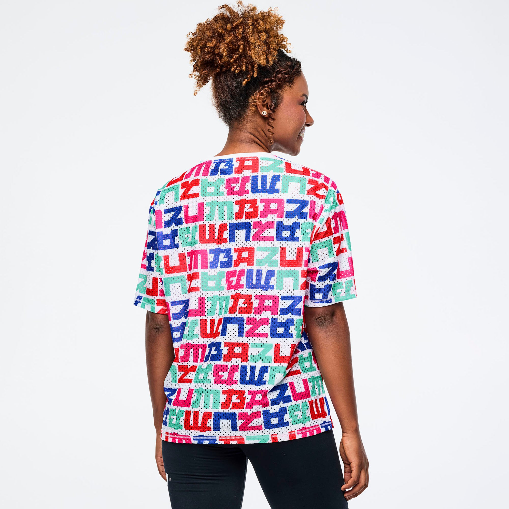 Koszulka z siateczki Zumba Eastern Flavor