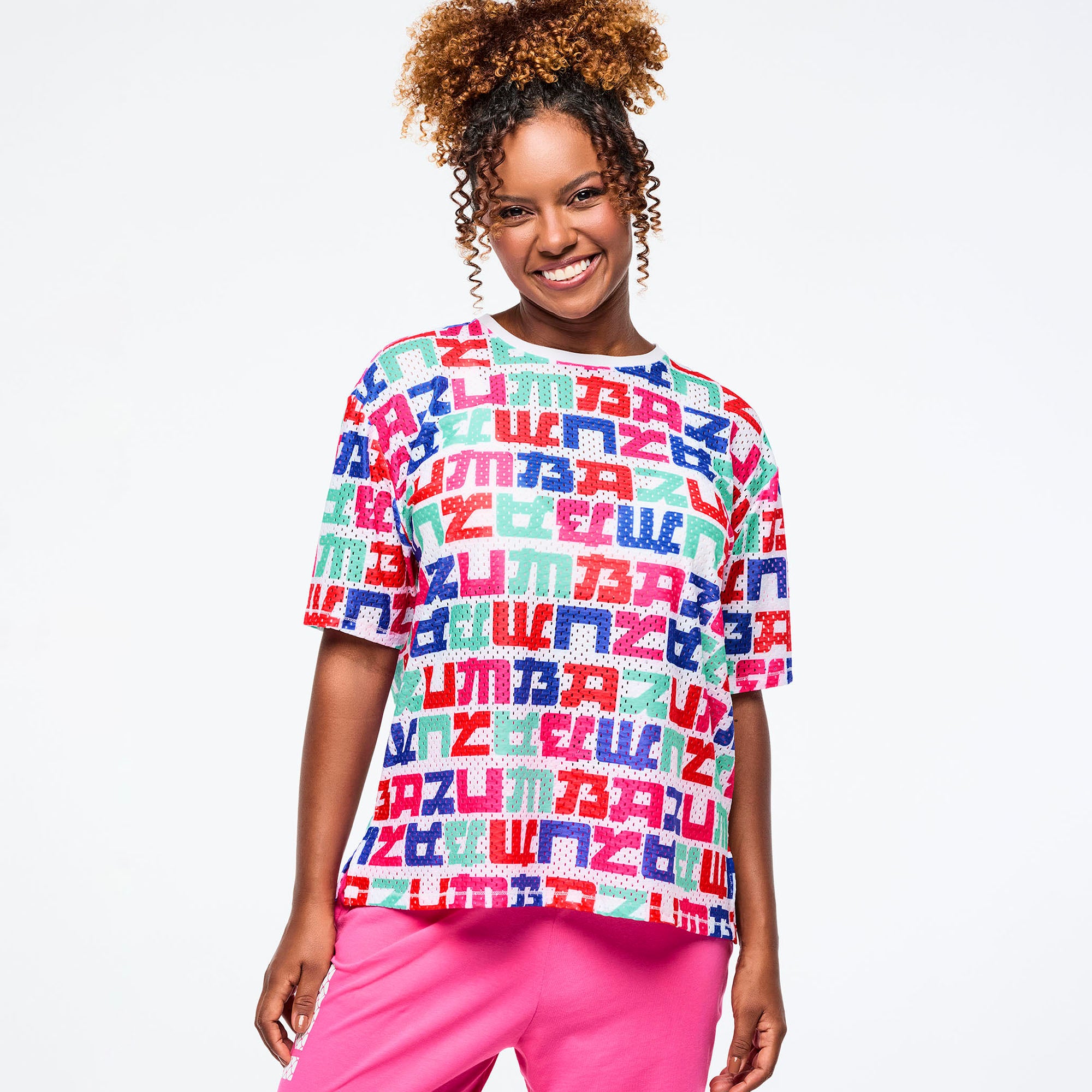 Koszulka z siateczki Zumba Eastern Flavor