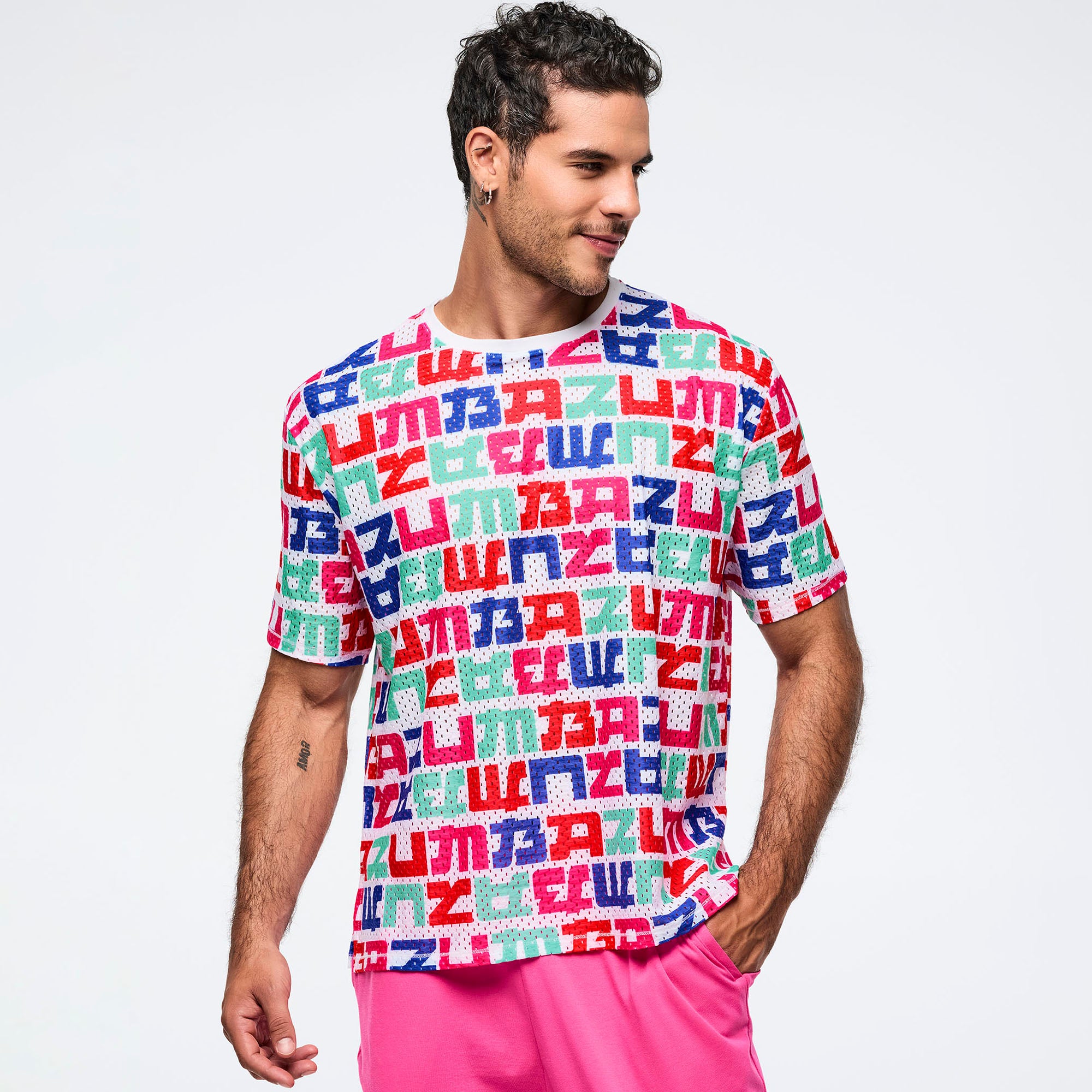 Koszulka z siateczki Zumba Eastern Flavor