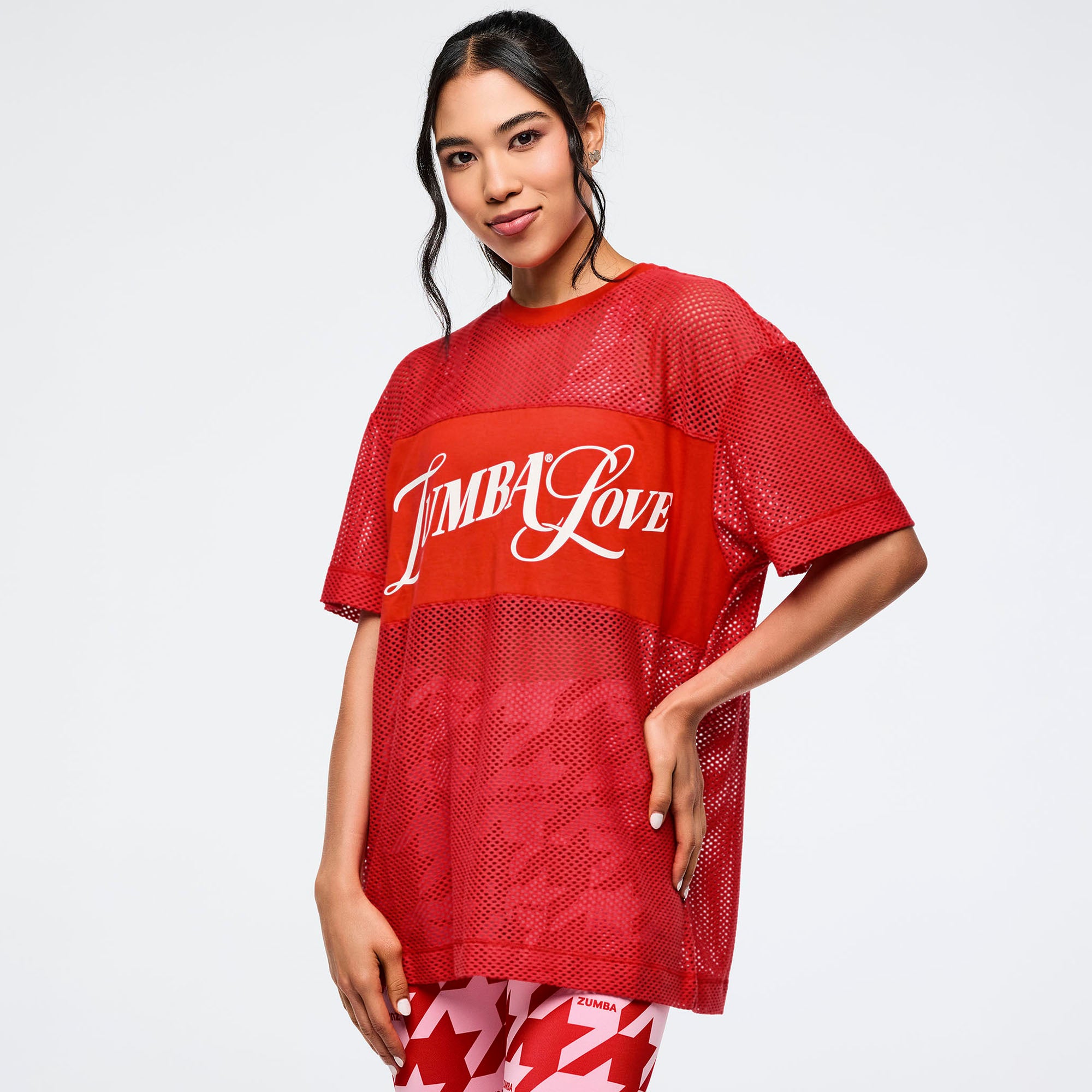 Koszulka z siateczki Zumba