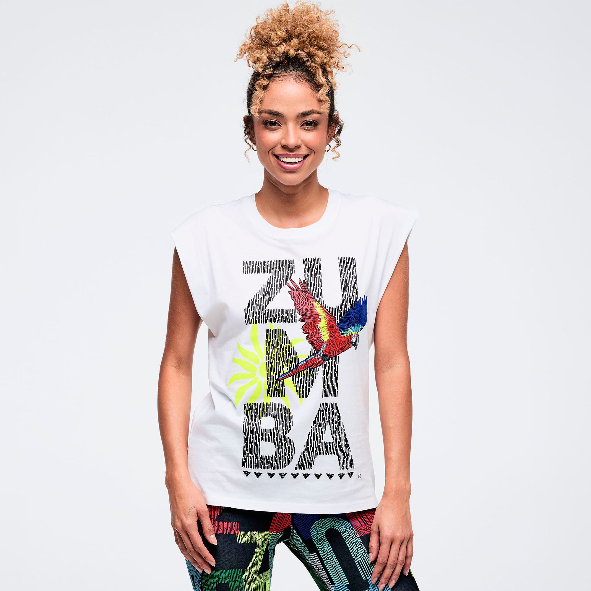 Koszulka bez rękawów Zumba Latin Movement
