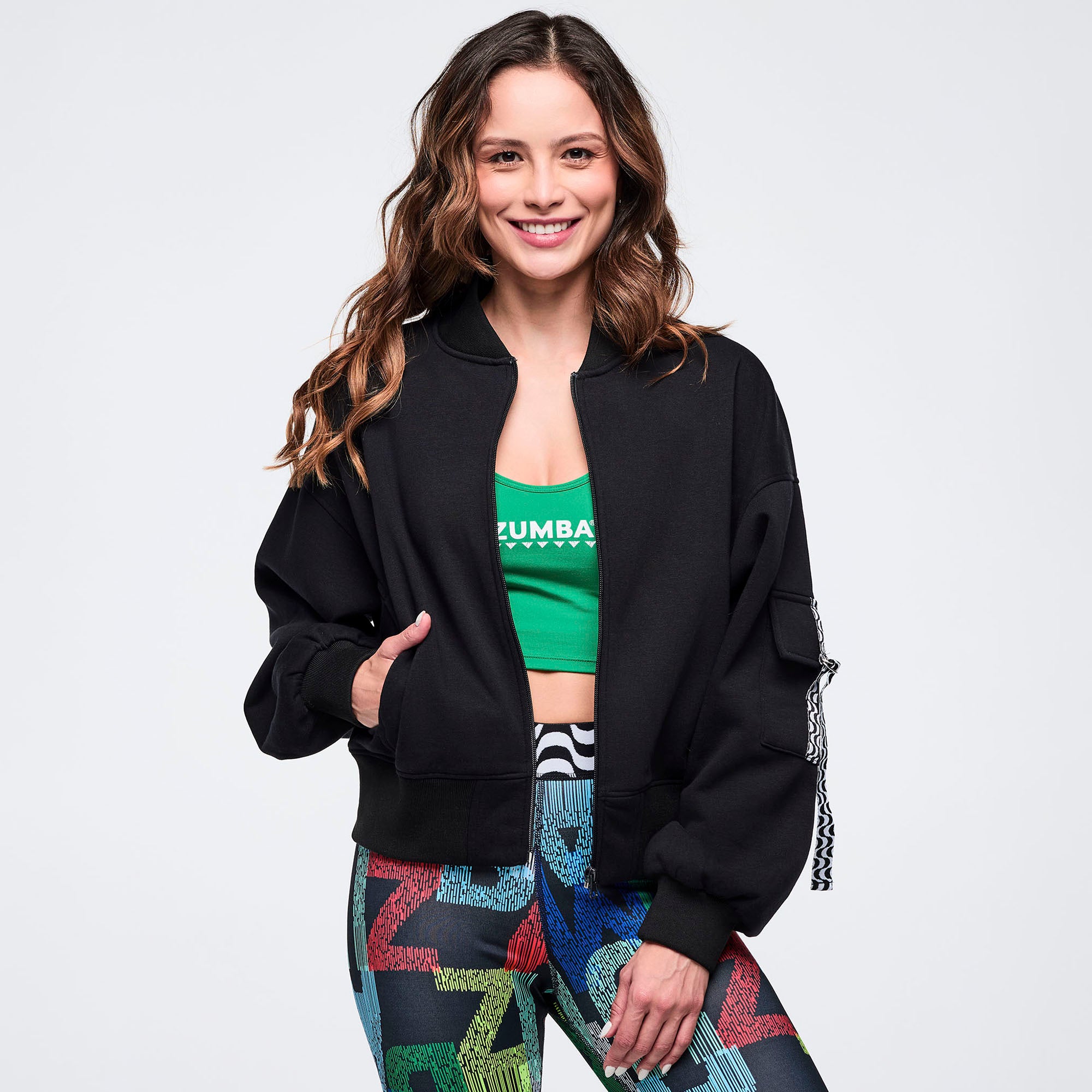 Kurtka bomberka Zumba Latin Movement