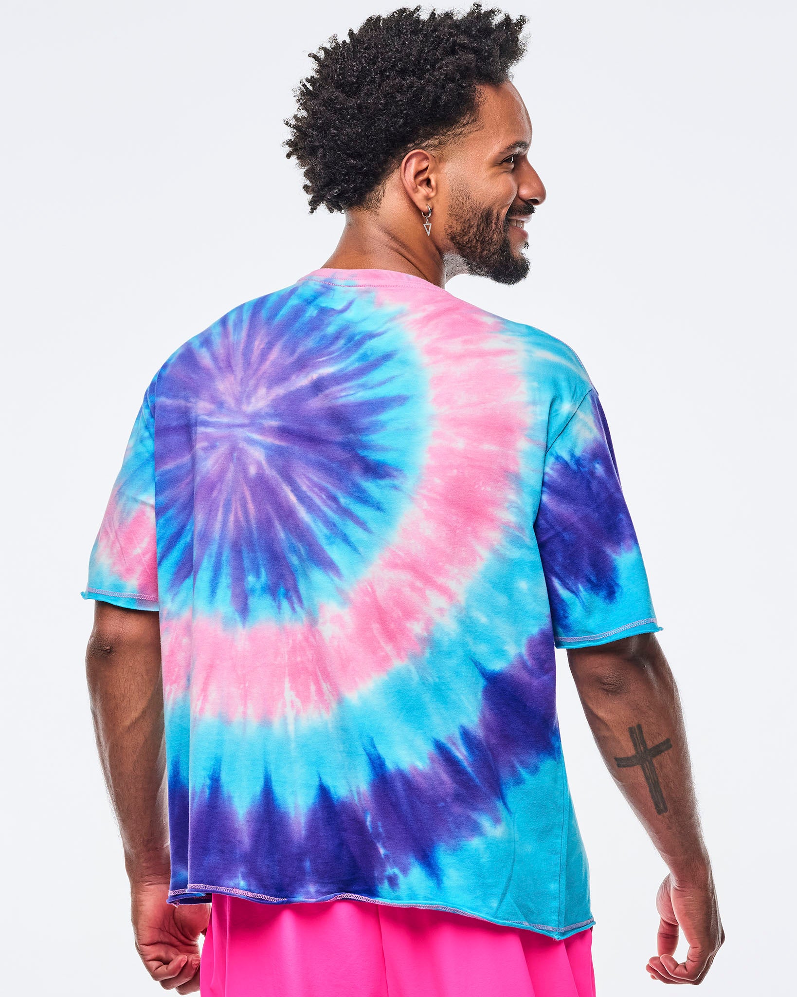Koszulka unisex Tie-Dye Zumba Neon
