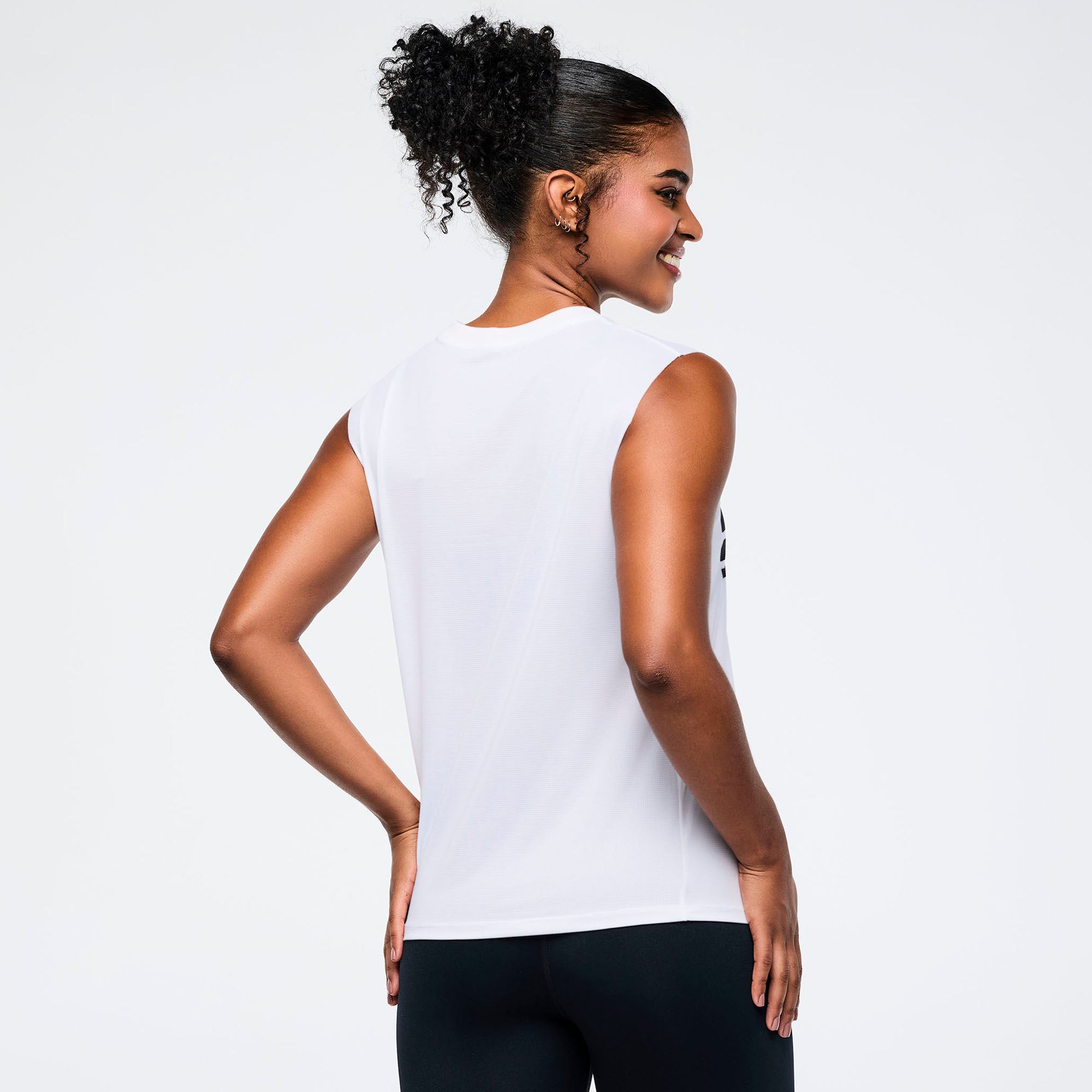 Koszulka z siatki bez rękawów Zumba Basic