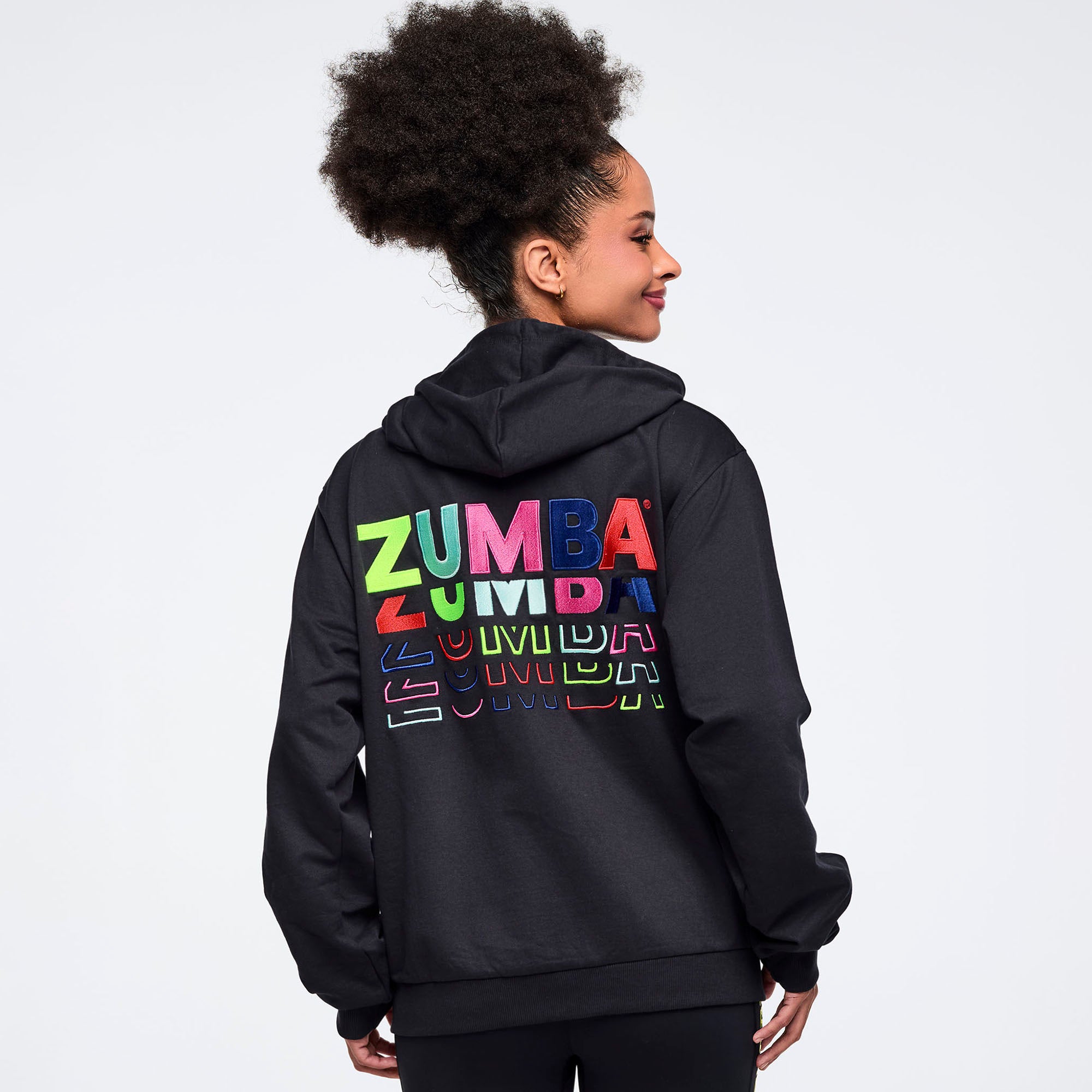 Bluza czarna z kapturem