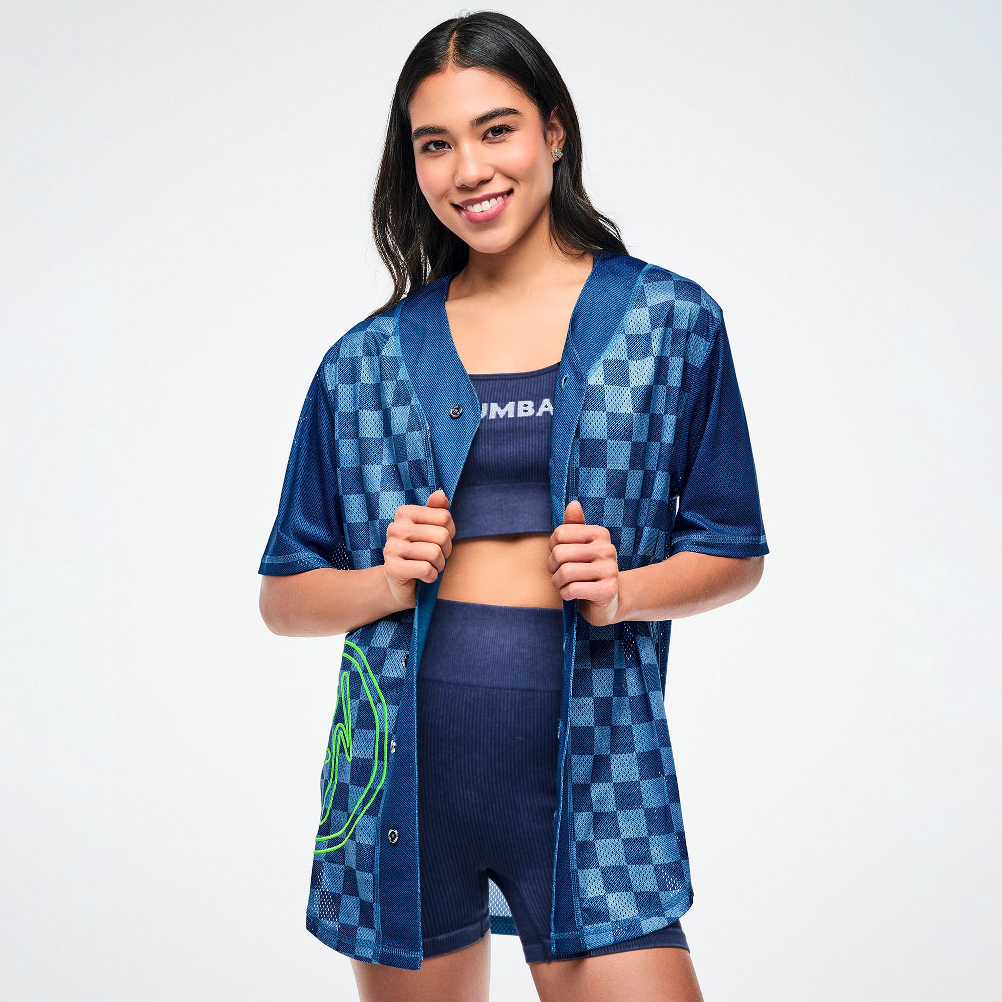 Niebieska koszula sportowa unisex