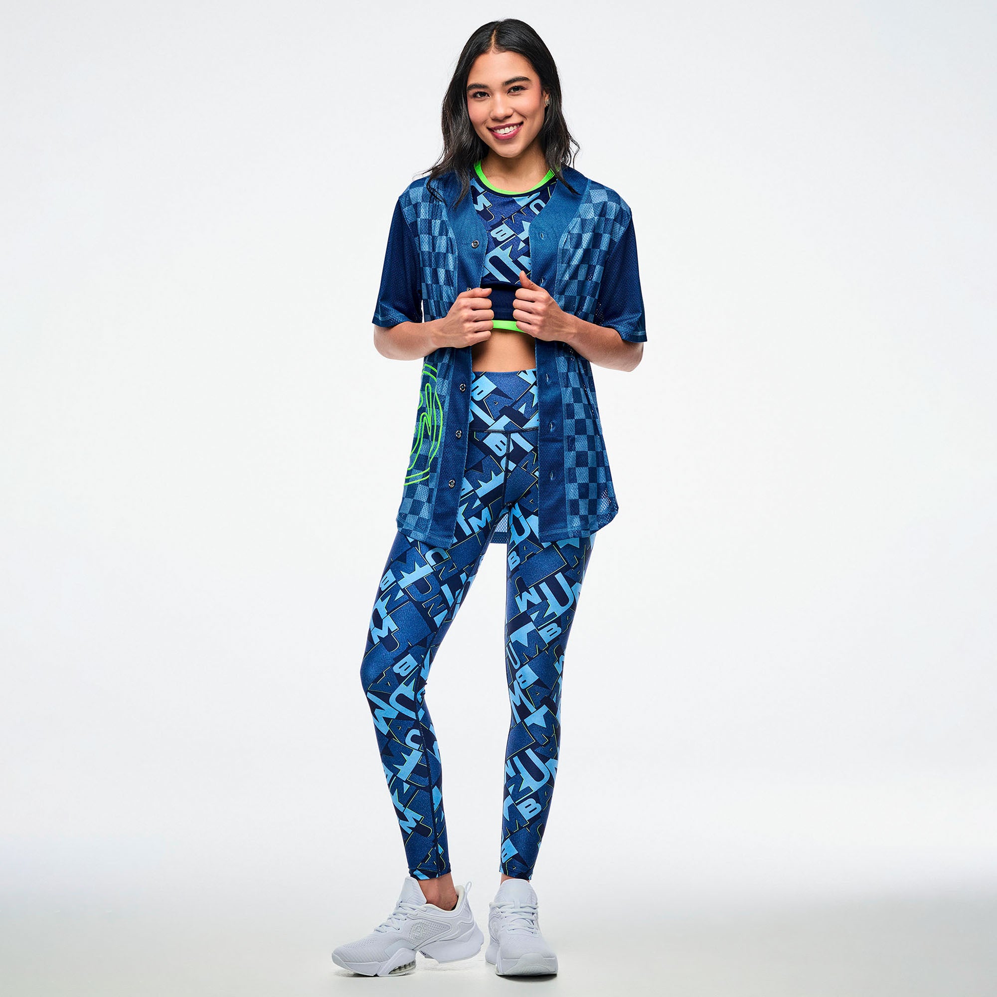 Niebieska koszula sportowa unisex