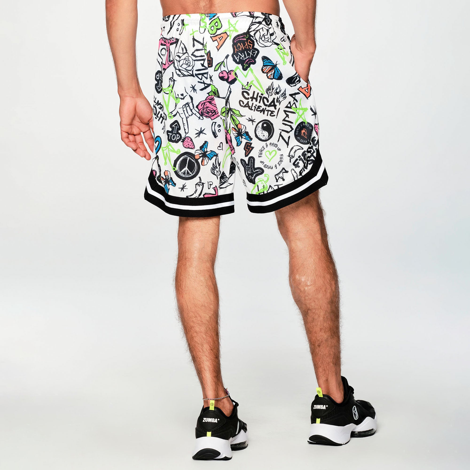 Szorty unisex Zumba Fired Up