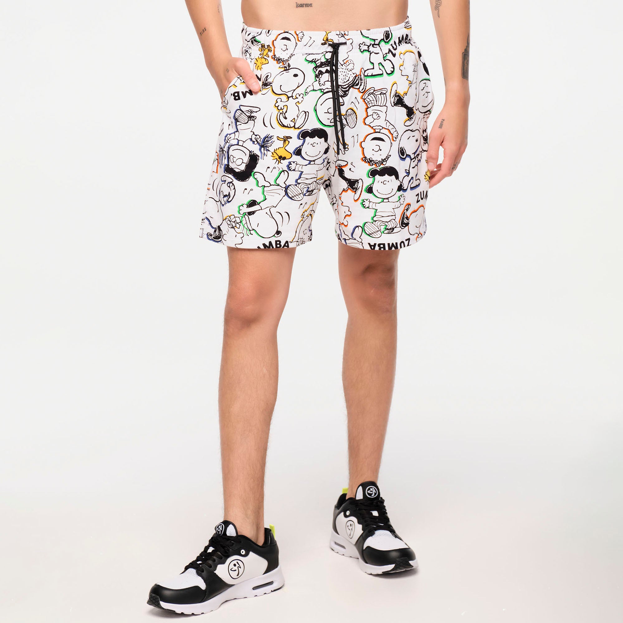 Szorty unisex Zumba x Peanuts