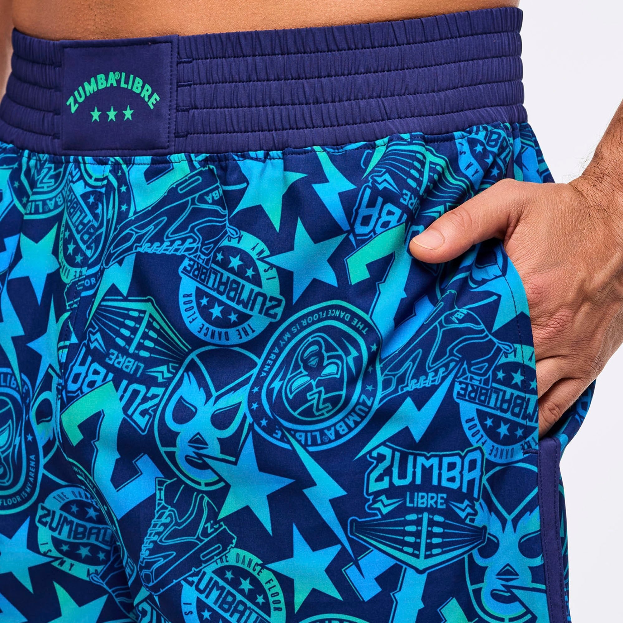 Szorty unisex Zumba Libre
