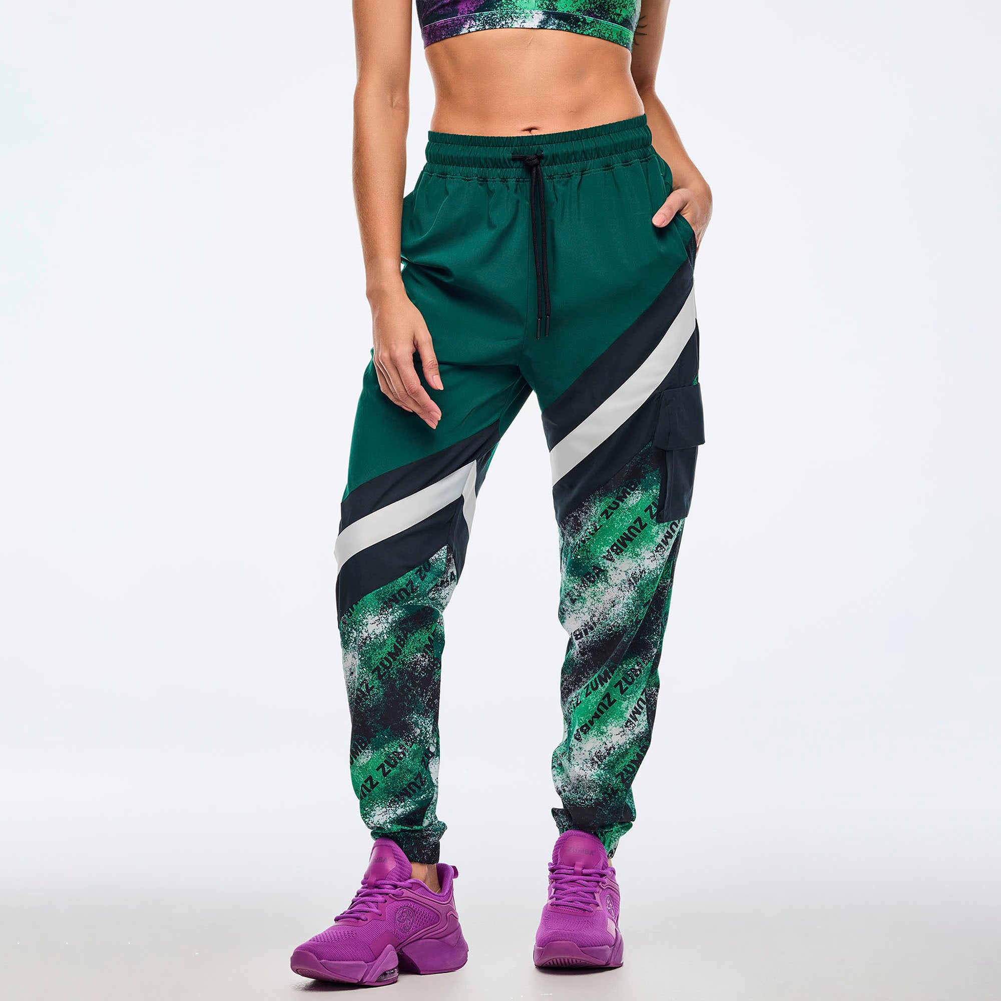 Spodnie cargo unisex Zumba Apres