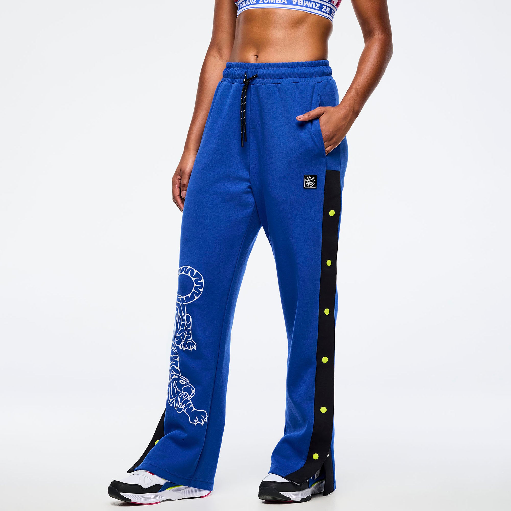 Spodnie z prostą nogawką Zumba Eastern Flavor