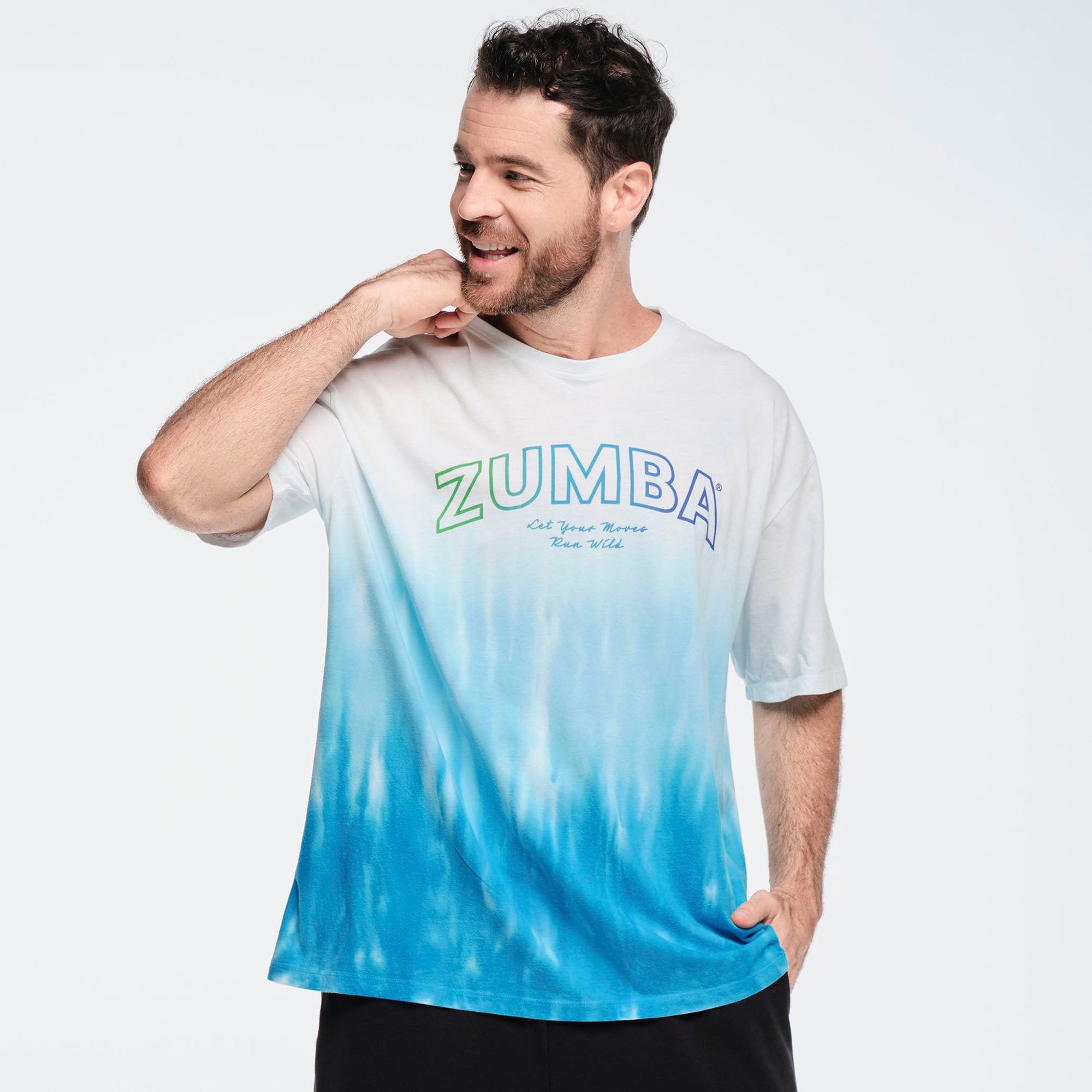 Koszulka oversize unisex Zumba Funscape