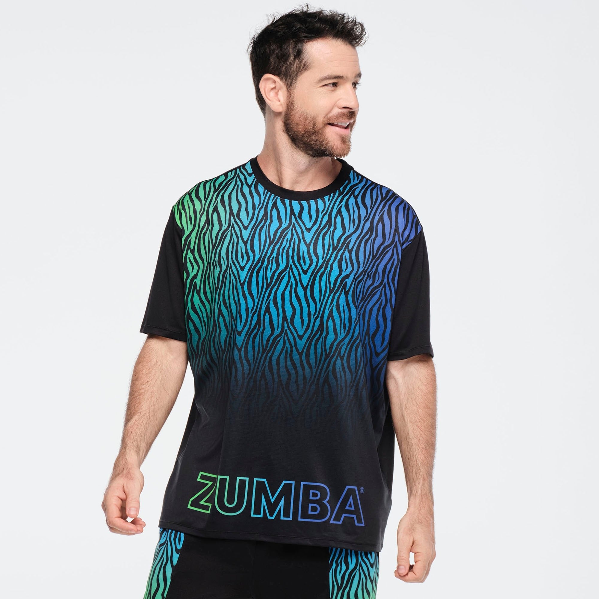 Koszulka z siateczki unisex Zumba Funscape