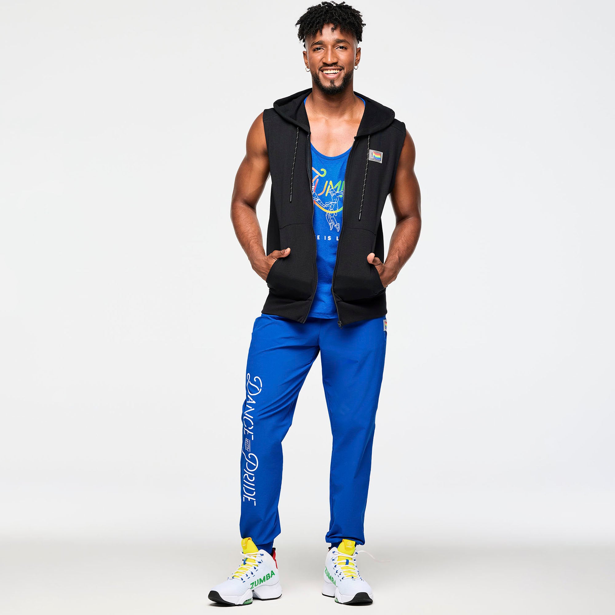 Bezrękawnik Zumba Zip Up Hoodie Pride