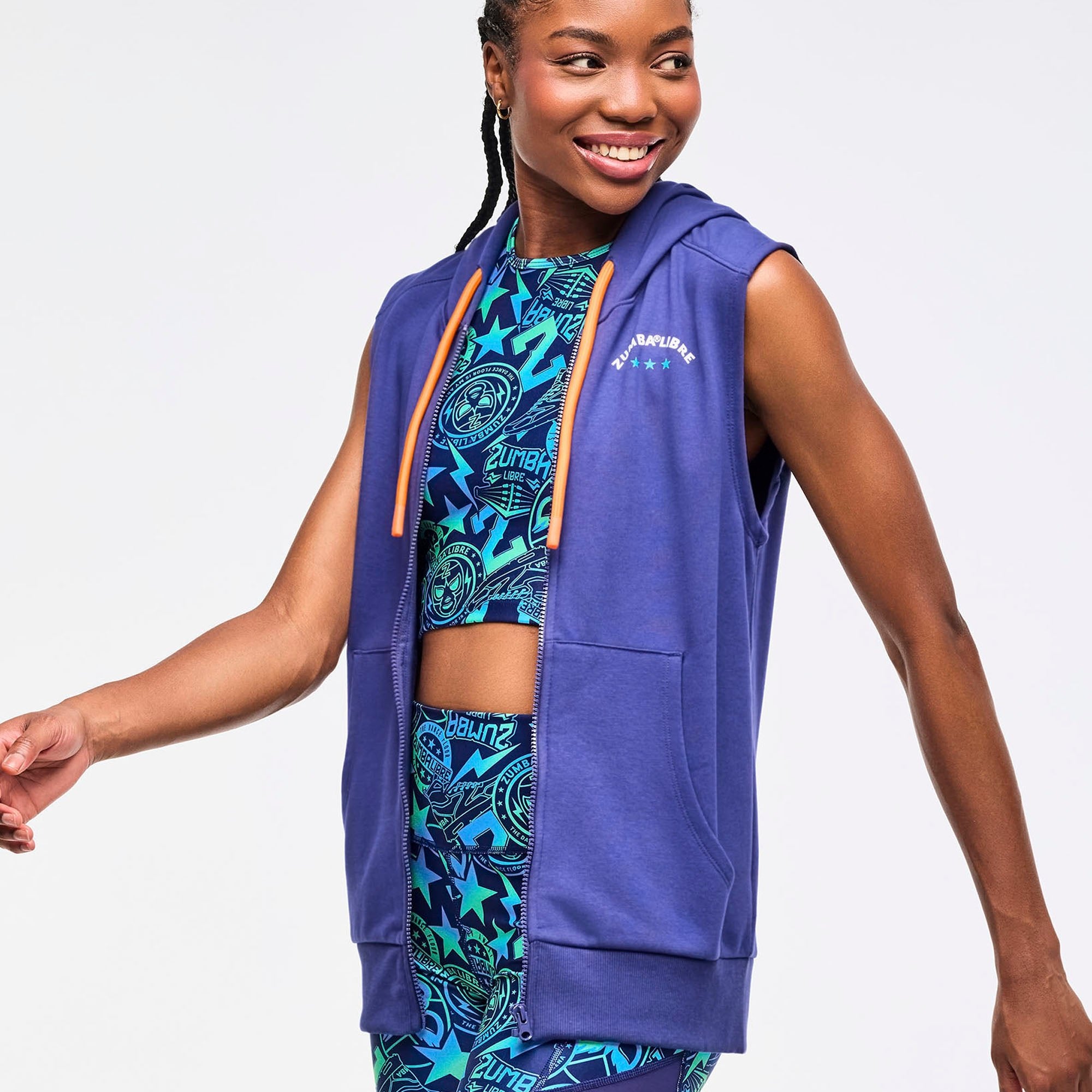 Bezrękawnik unisex Zumba Libre