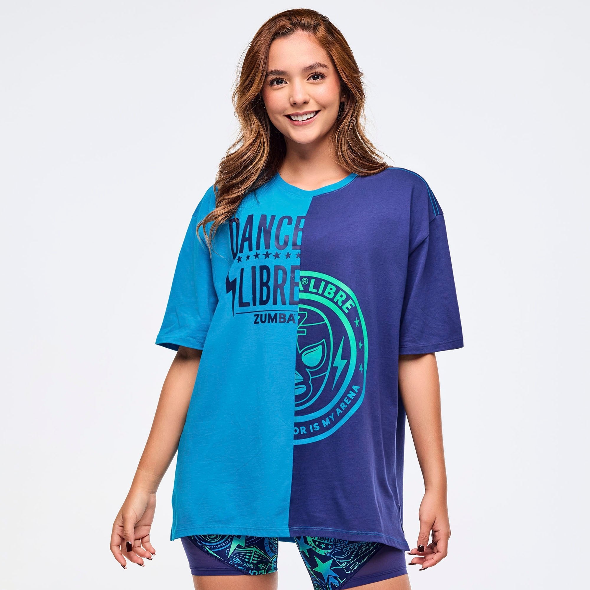 Koszulka dwukolorowa Zumba Libre