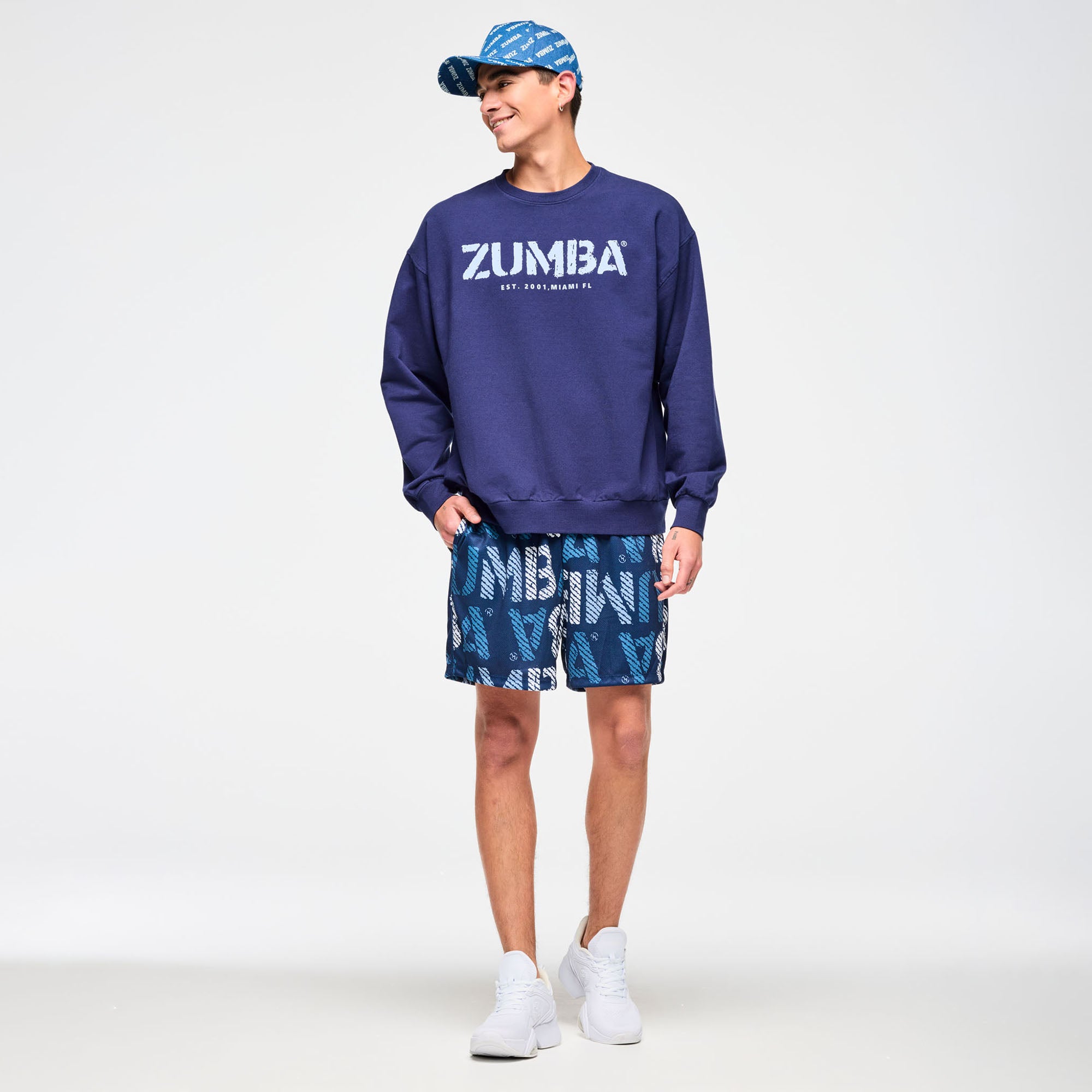 Bluza unisex Zumba Blue Jean