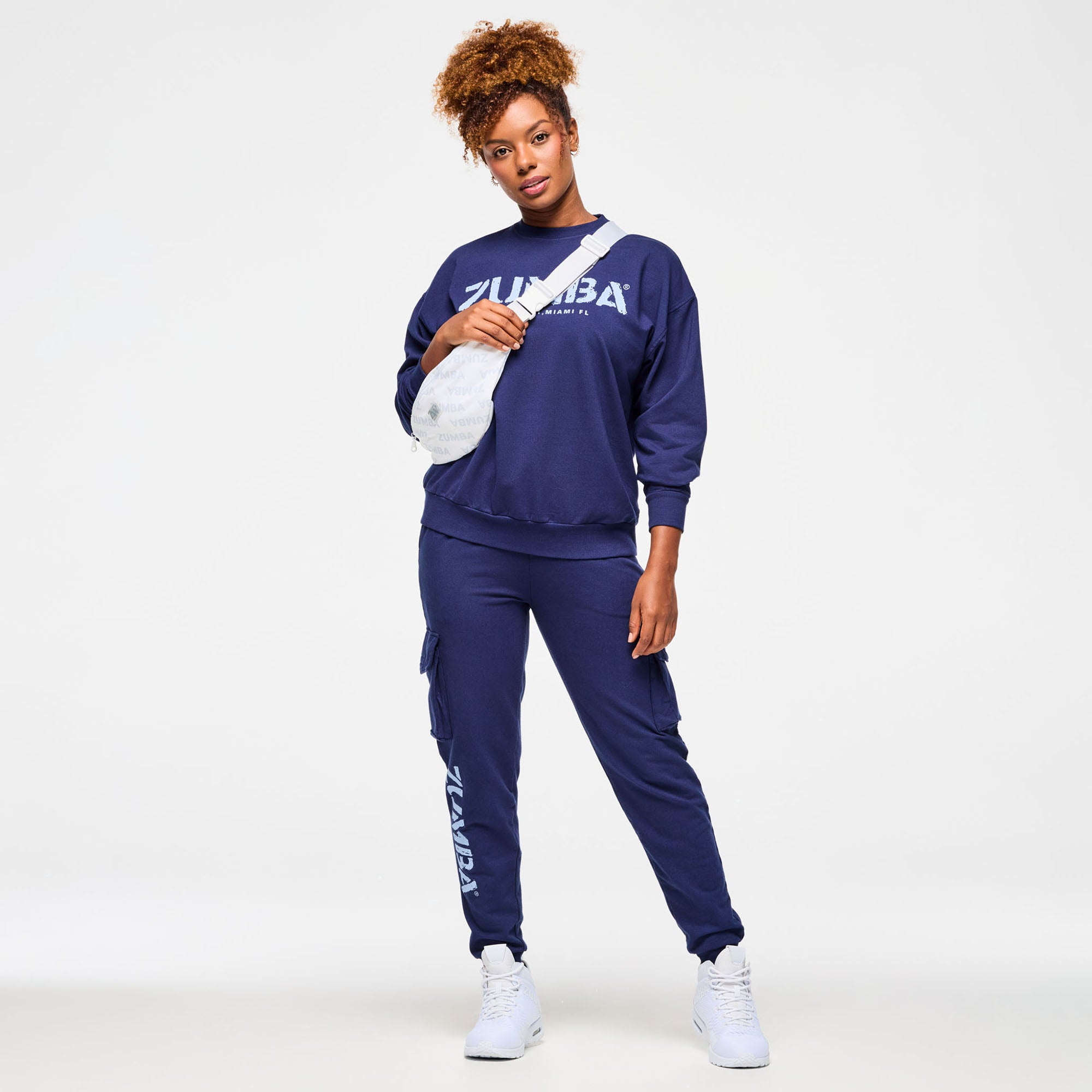 Bluza unisex Zumba Blue Jean
