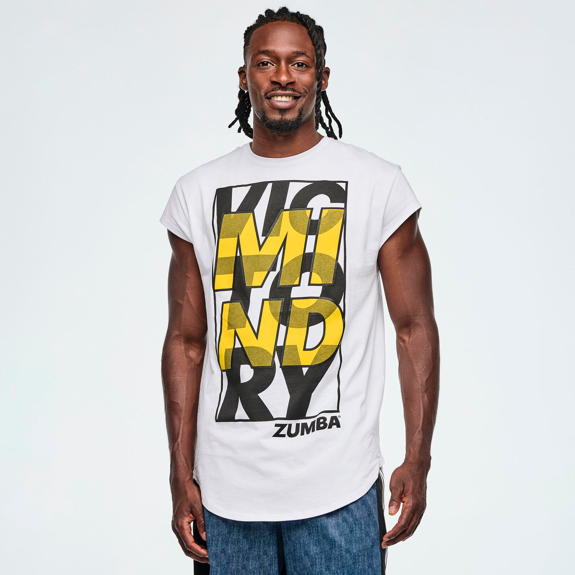 Koszulka z zaokrąglonym dołem Zumba ZW