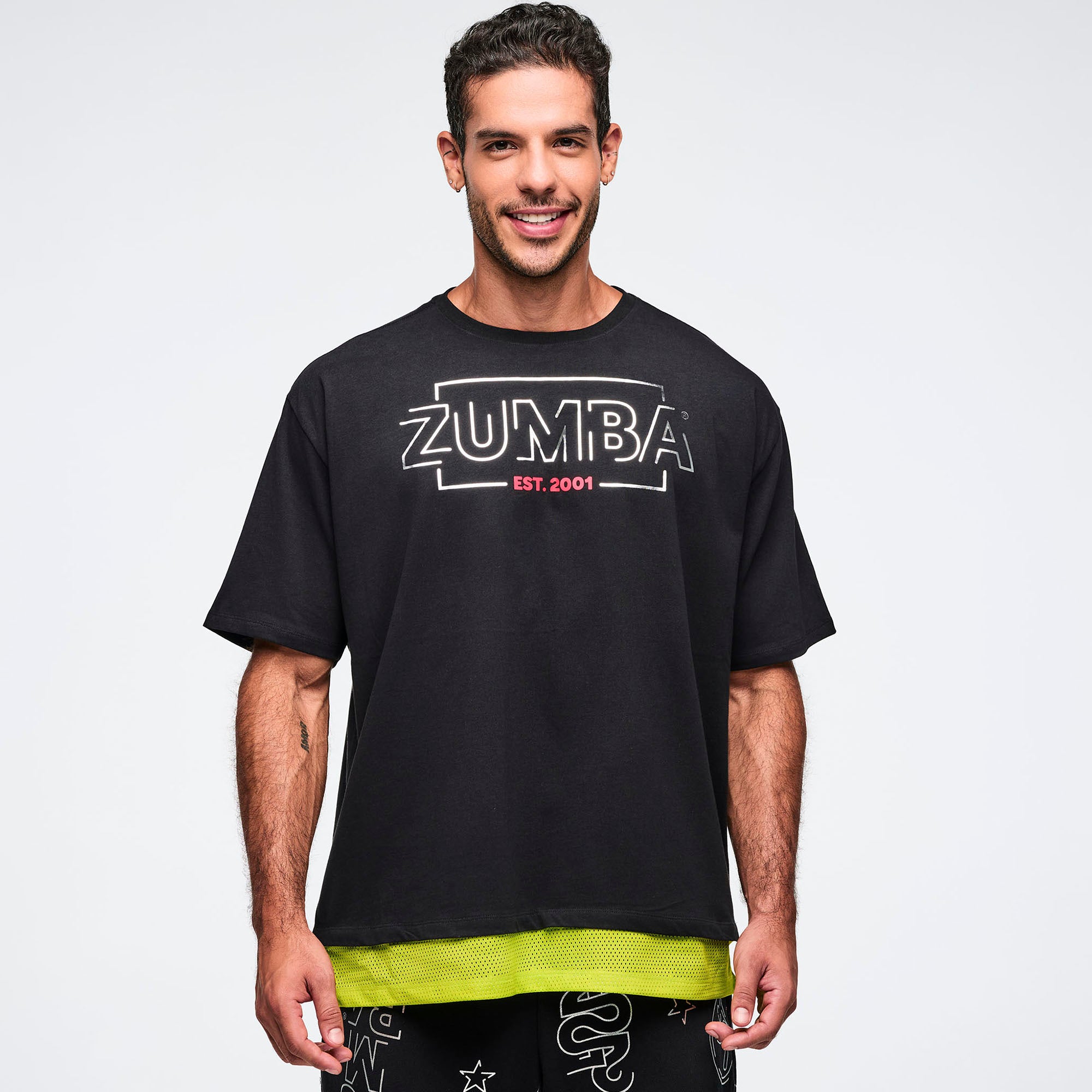 Oversize T-shirt czarny