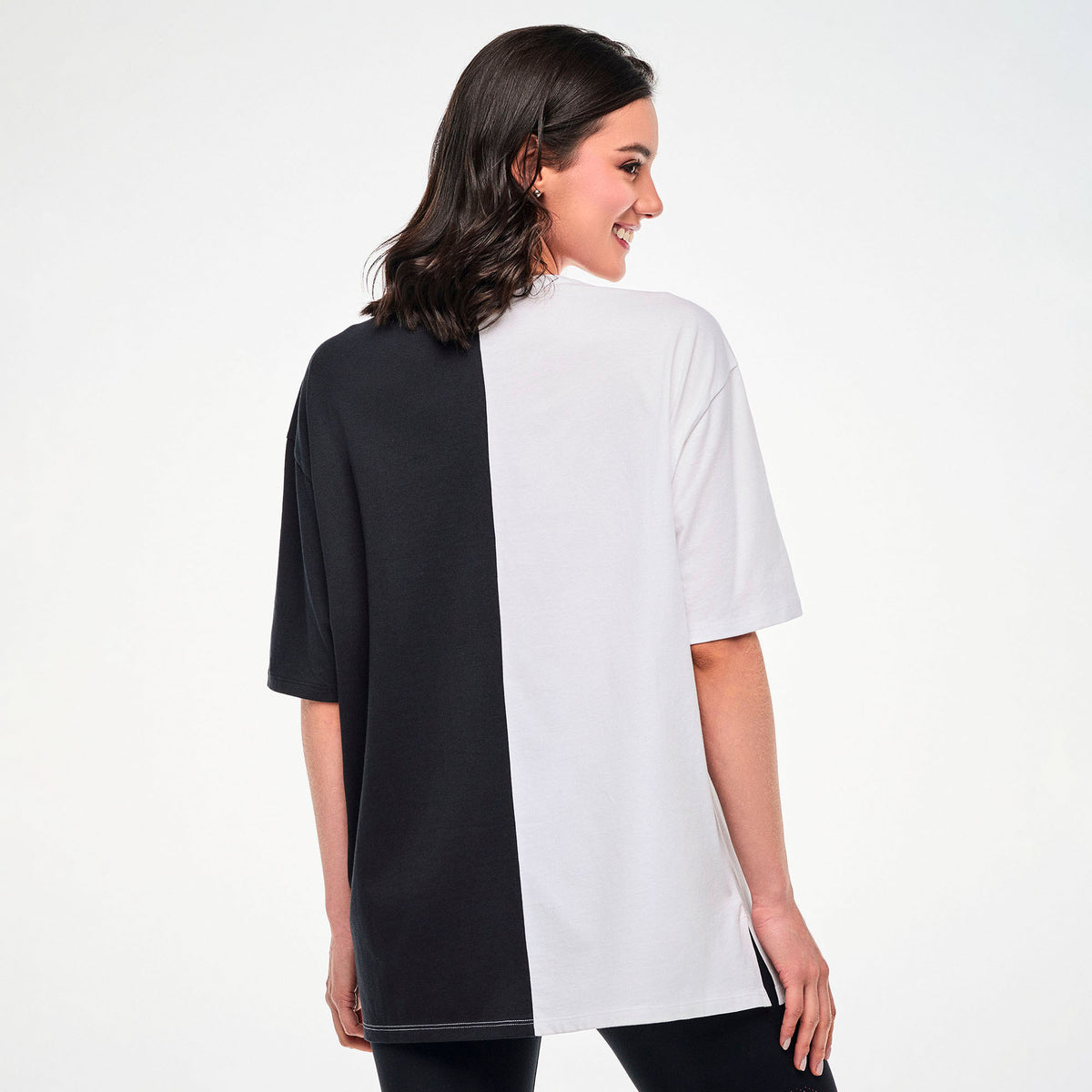 Koszulka unisex dwukolorowa