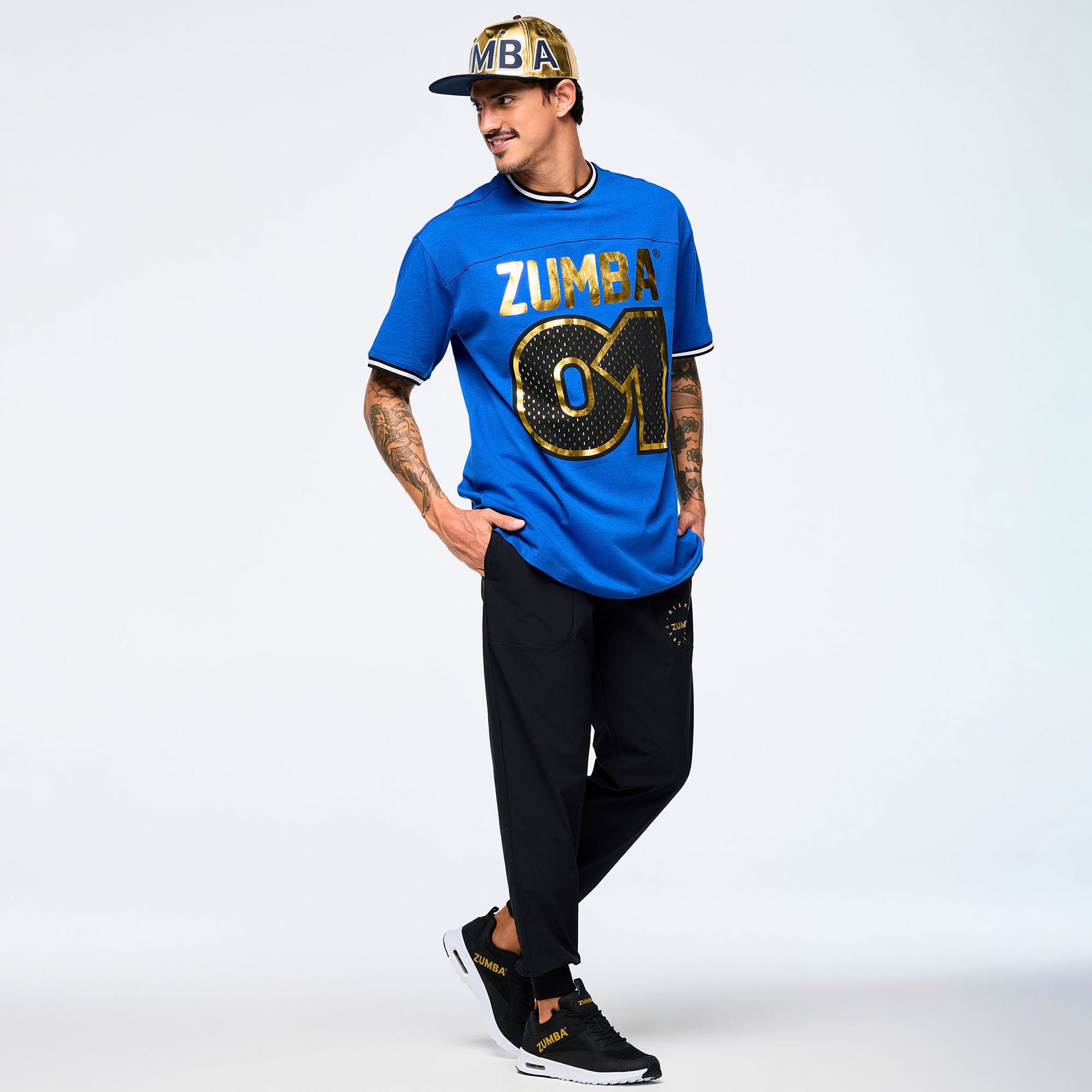 Czapka Zumba Snapback Gold