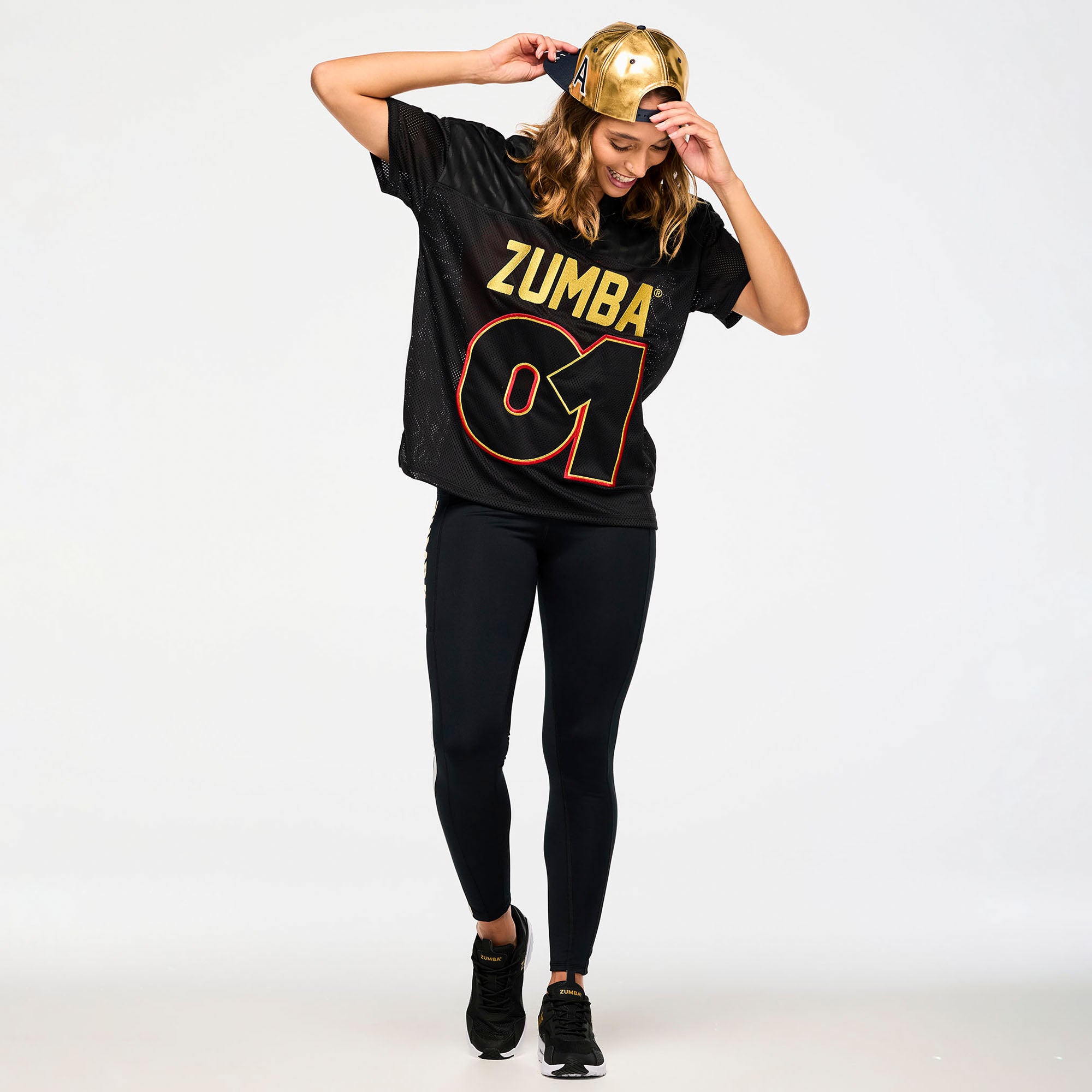 Czapka Zumba Snapback Gold