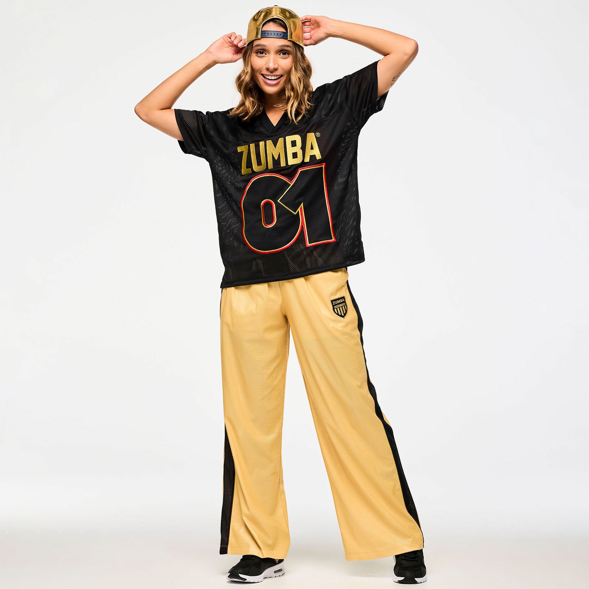 Czapka Zumba Snapback Gold