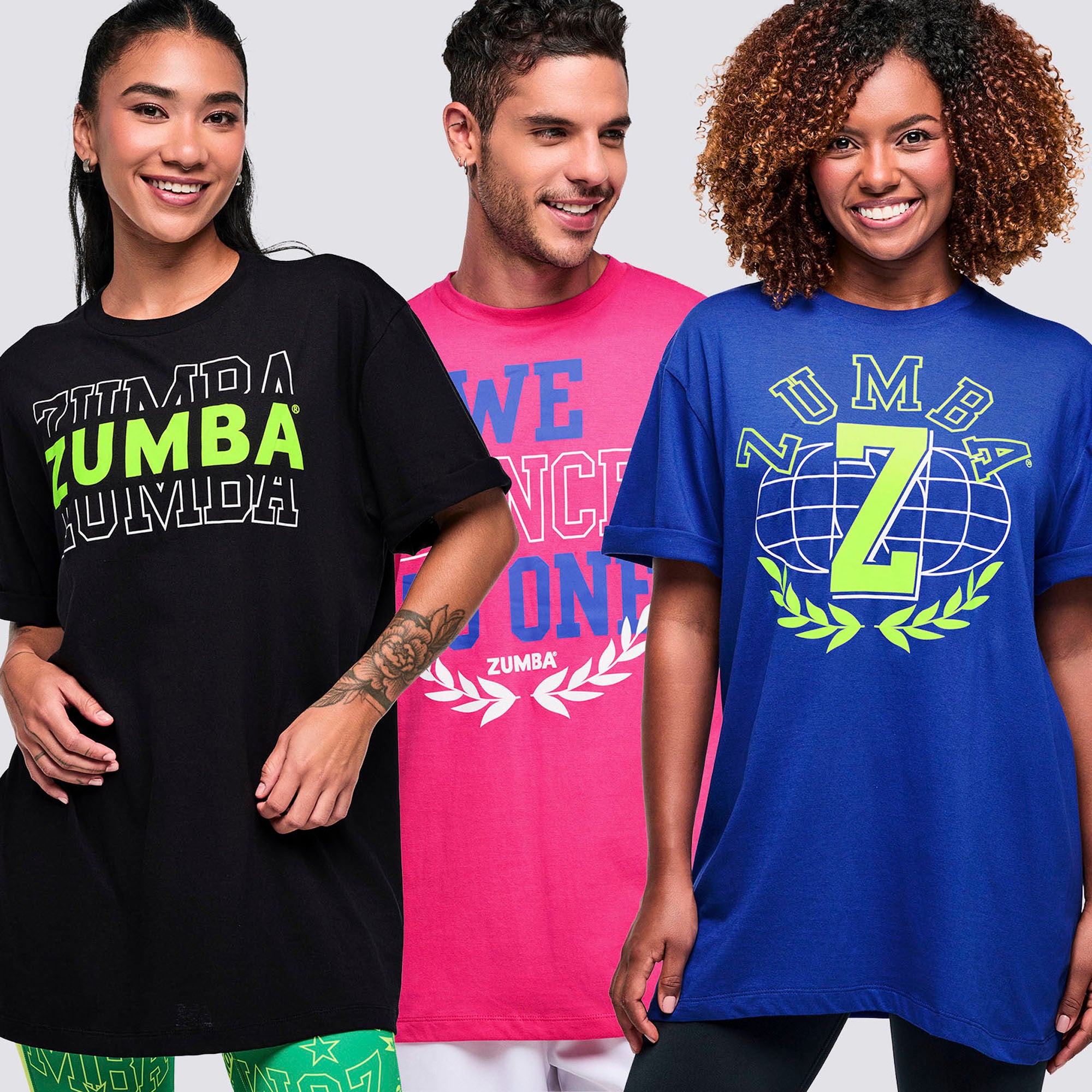 Sportowe t-shirty oversize wielopak