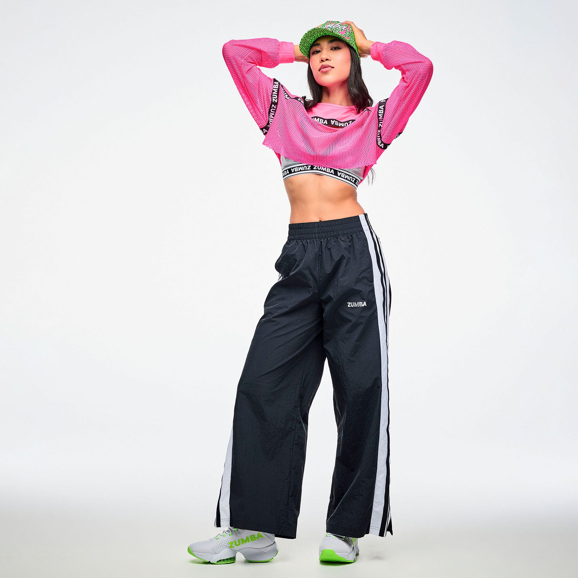 Spodnie Zumba unisex z napami czarne