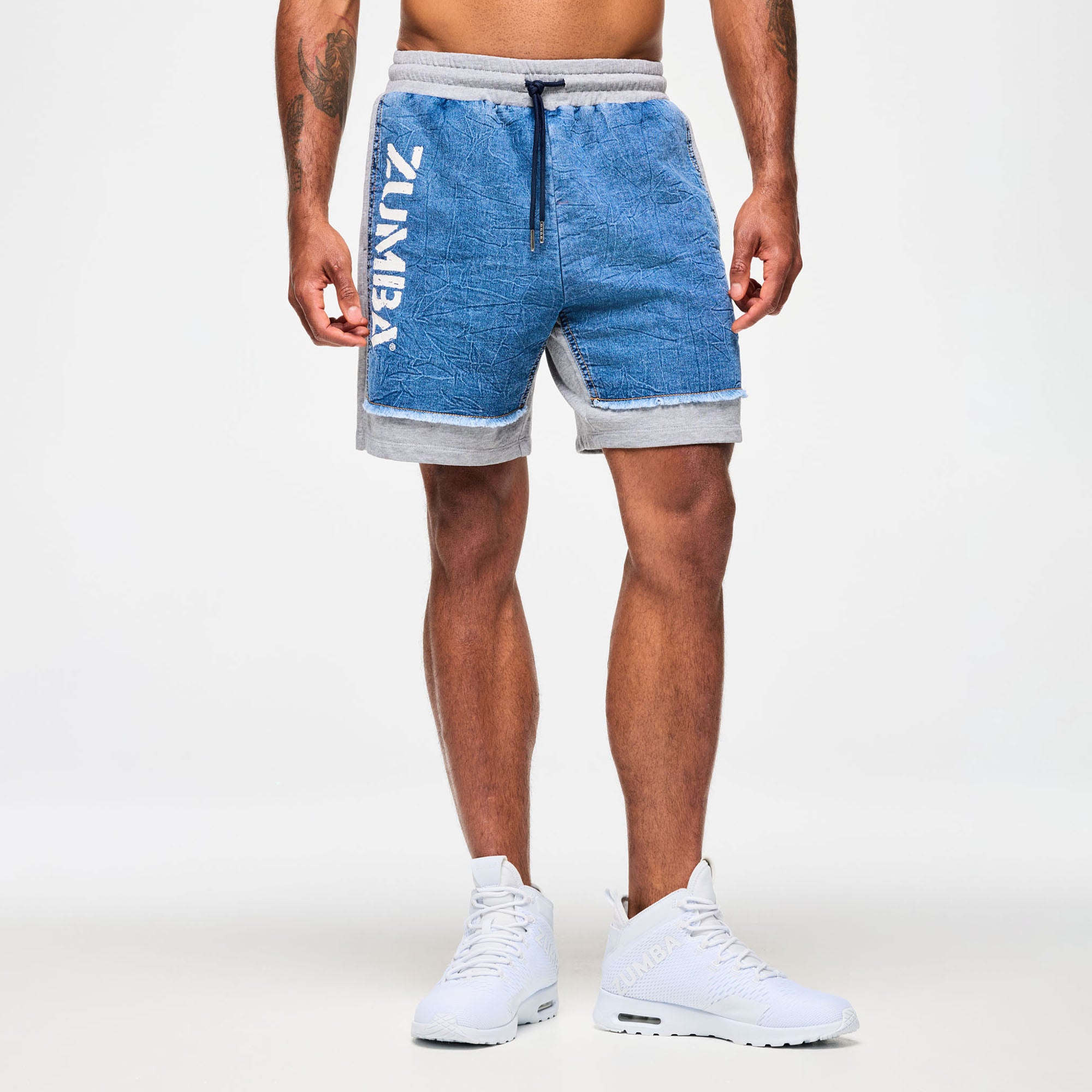 Szorty unisex Zumba Blue Jean
