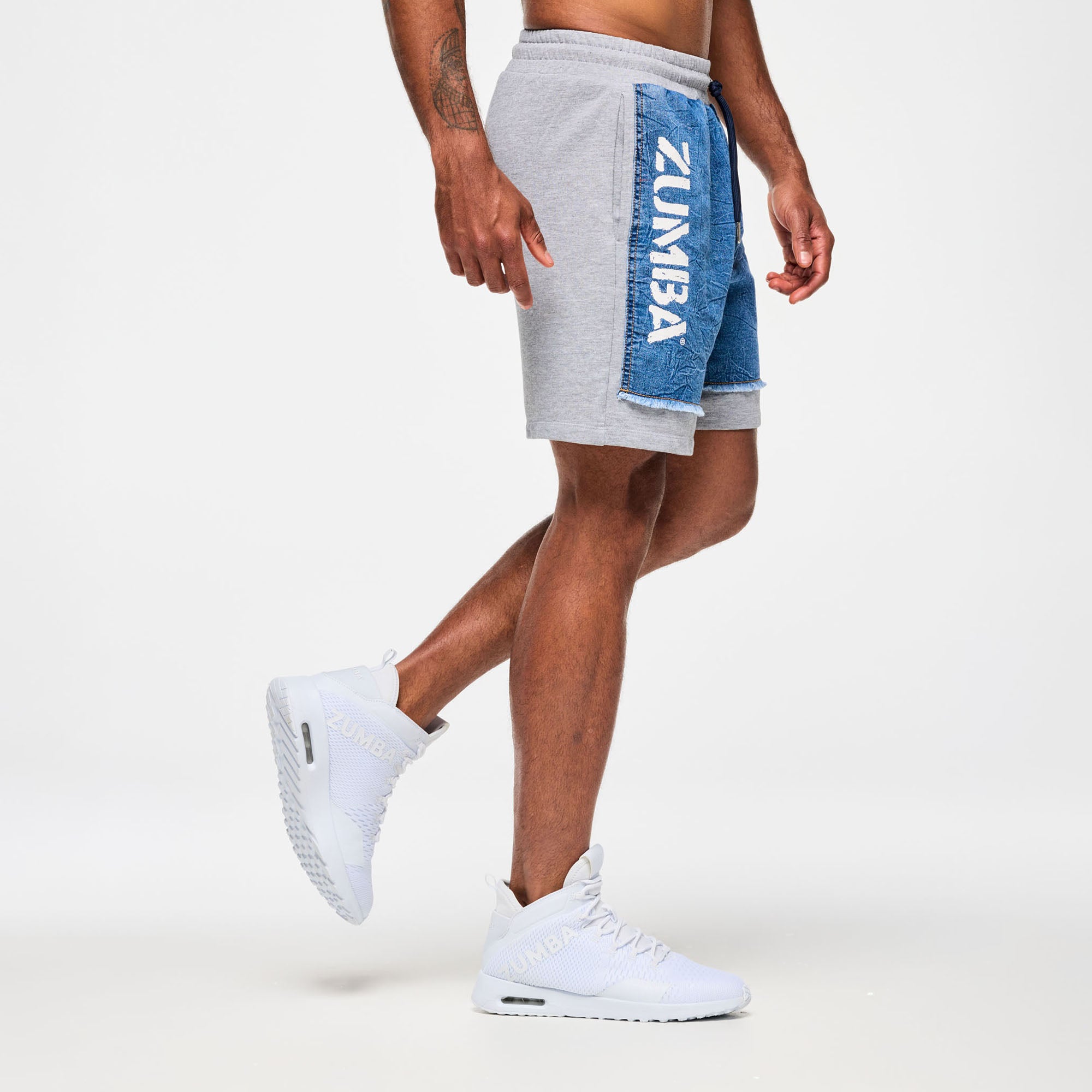 Szorty unisex Zumba Blue Jean