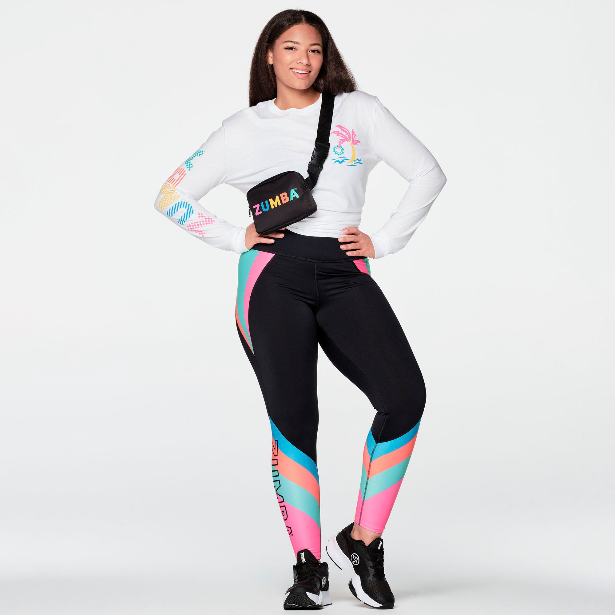 Bluzka unisex Zumba Good Vibes