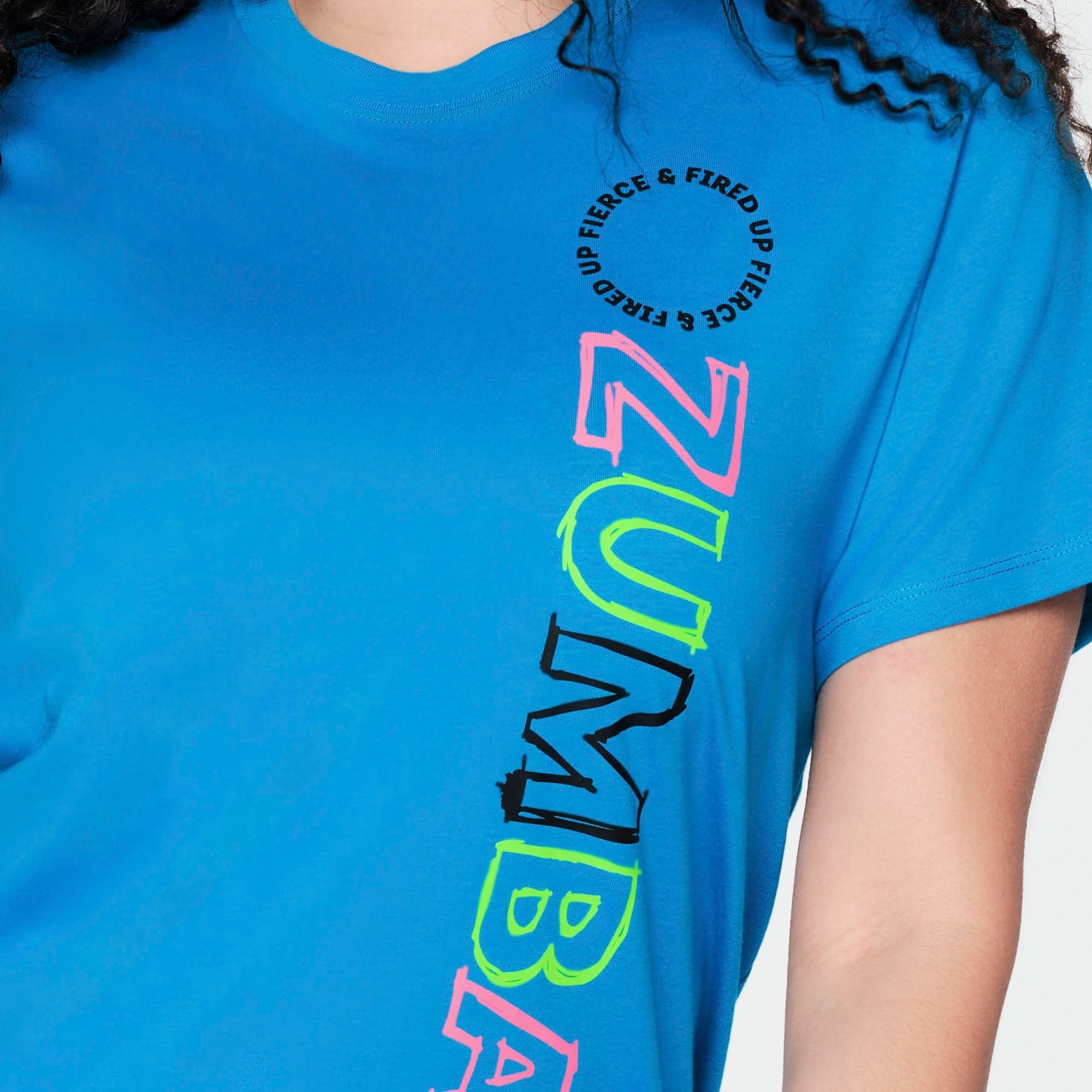 T-shirt unisex Zumba Fired Up