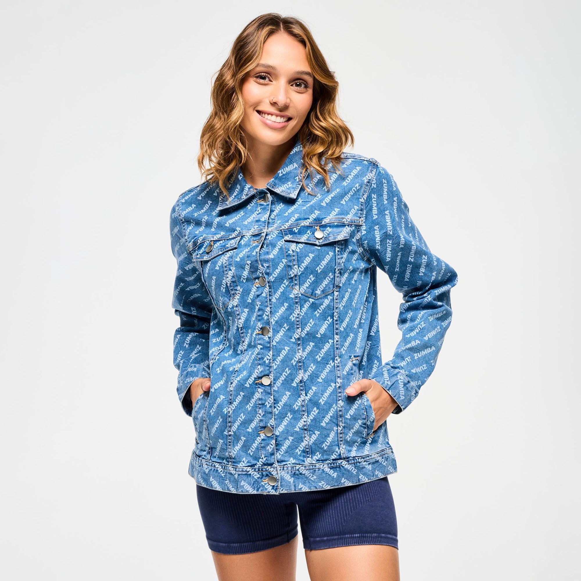 Kurtka Zumba Long Denim Jacket