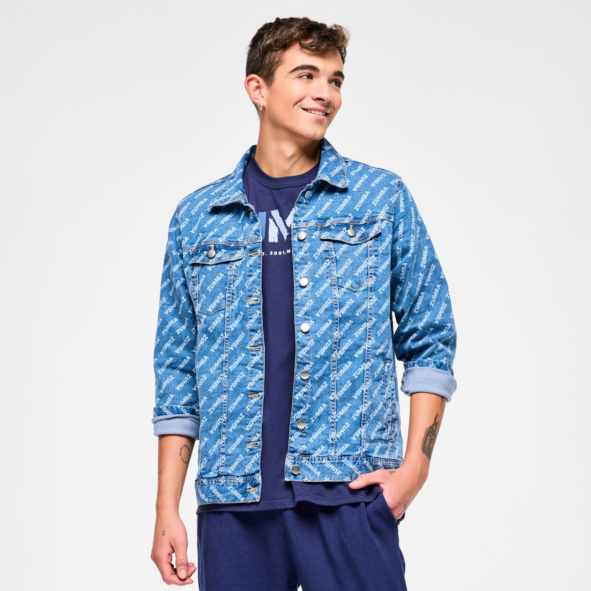 Kurtka Zumba Long Denim Jacket