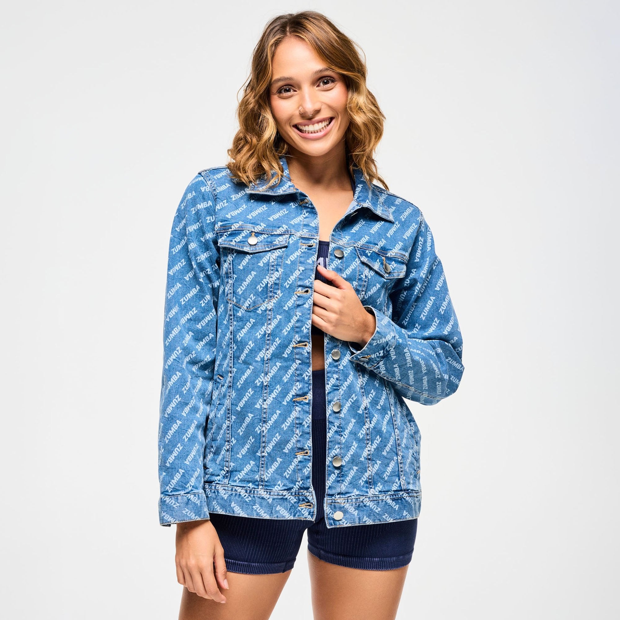 Kurtka Zumba Long Denim Jacket