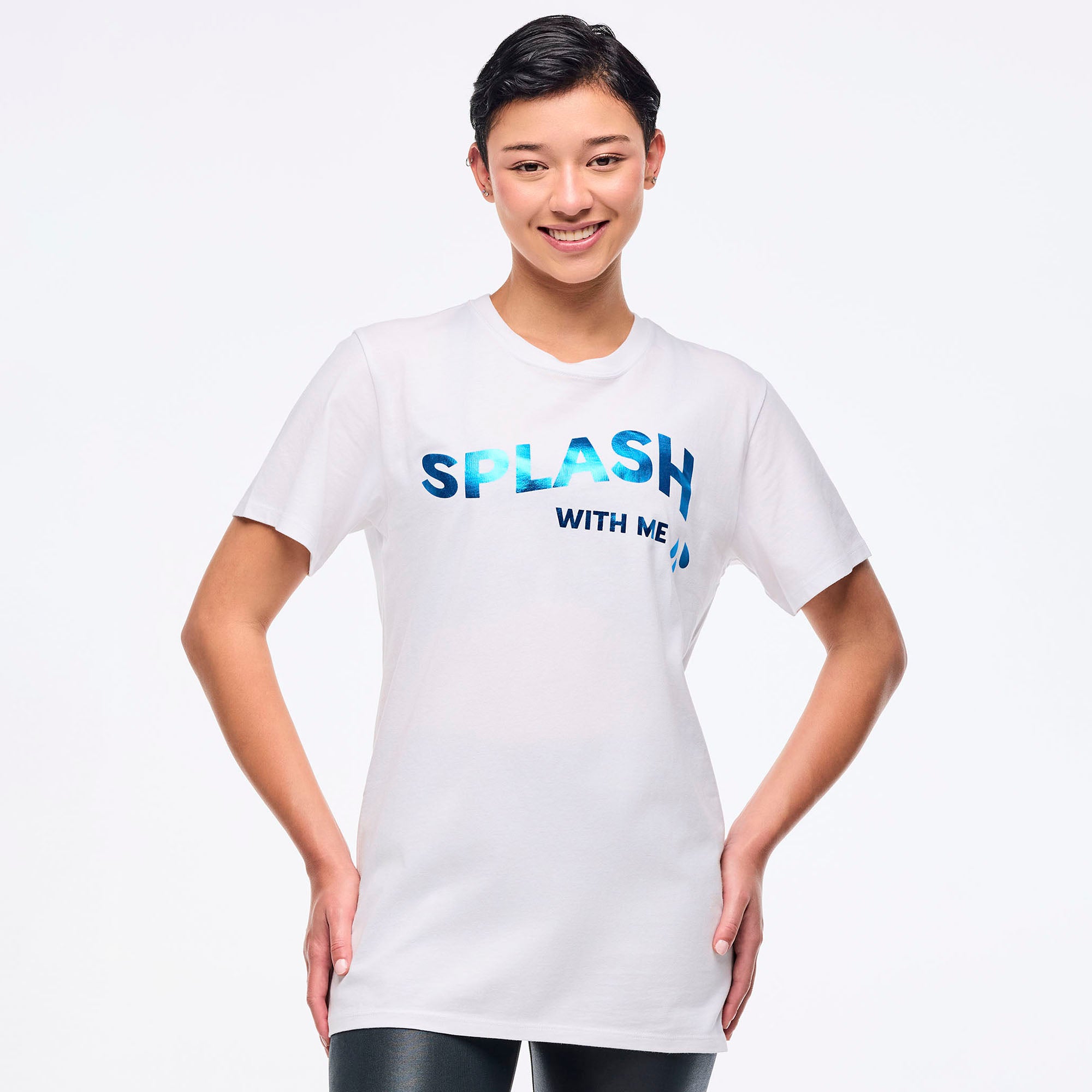 T-shirt unisex instruktor Zumba Aqua