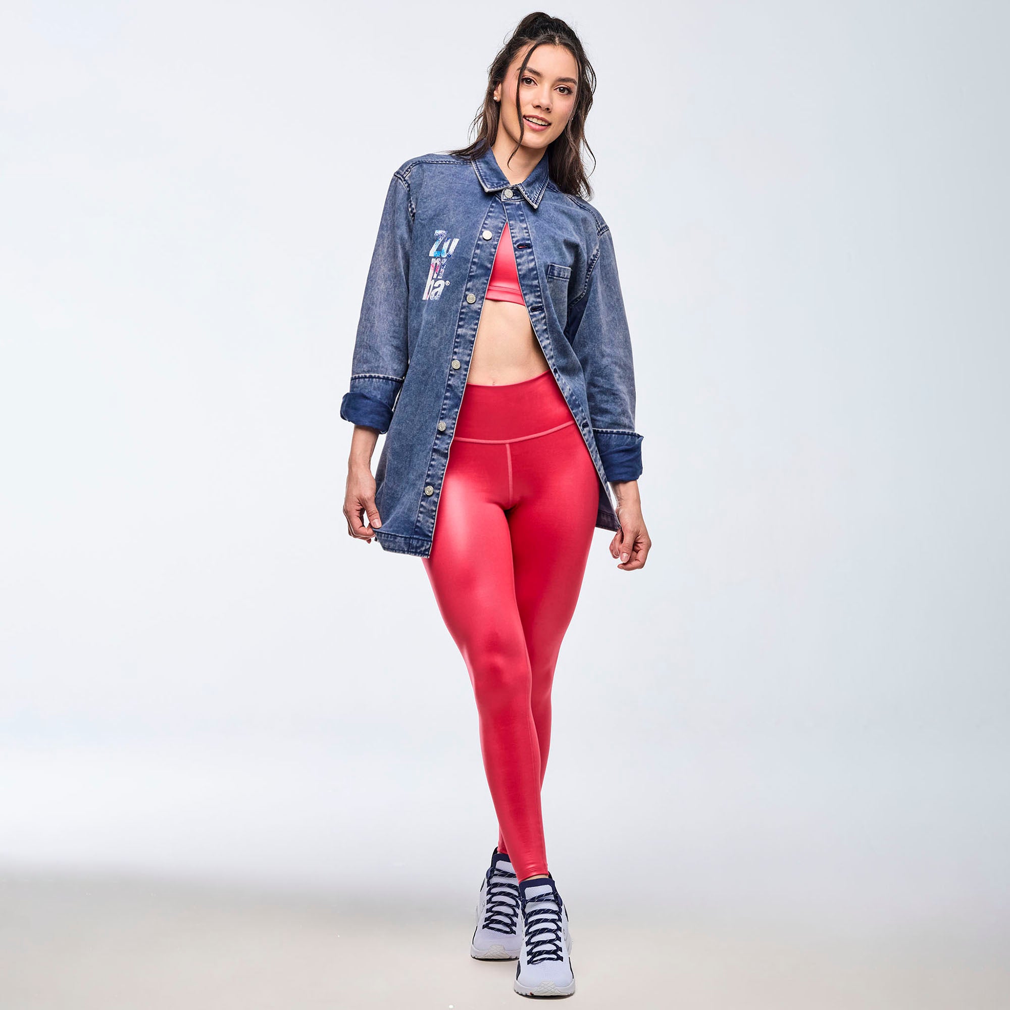 Legginsy błyszczące Zumba Apres