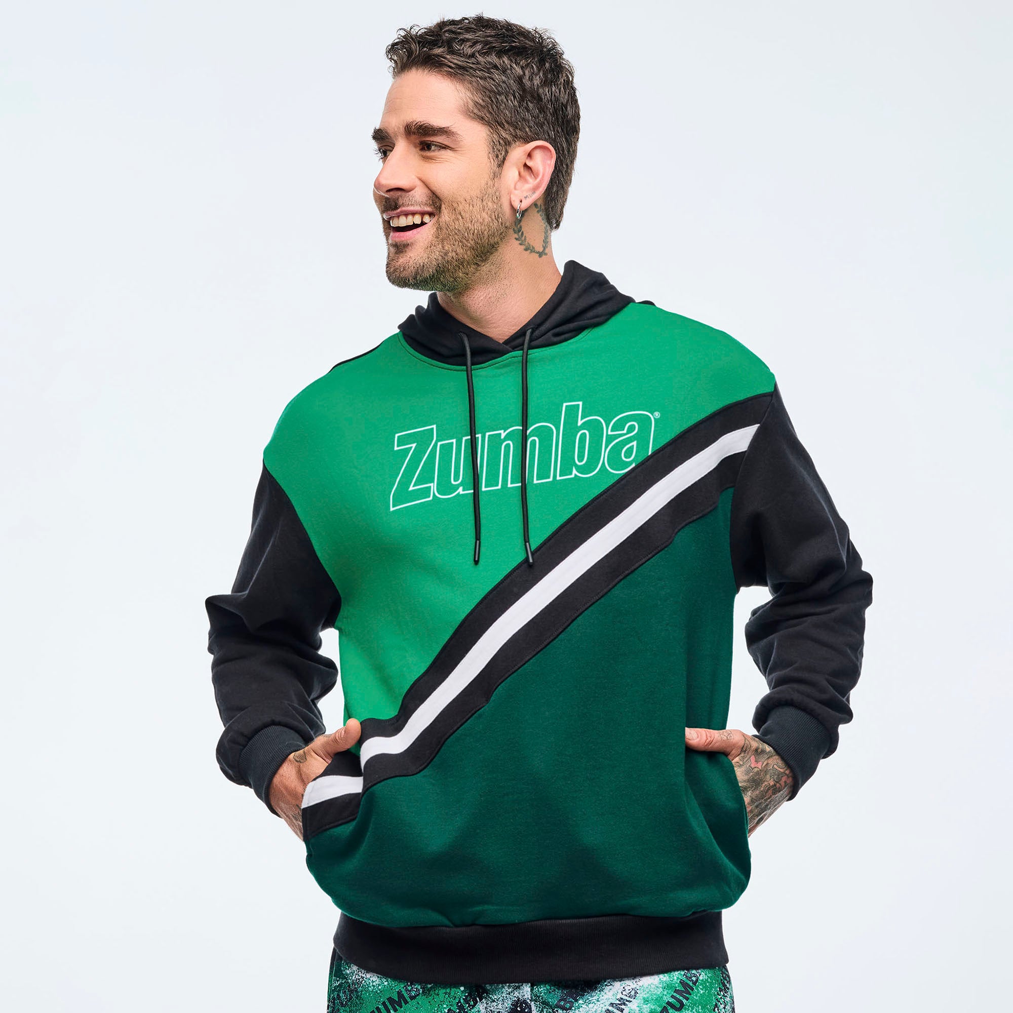 Bluza z kapturem unisex Zumba Apres