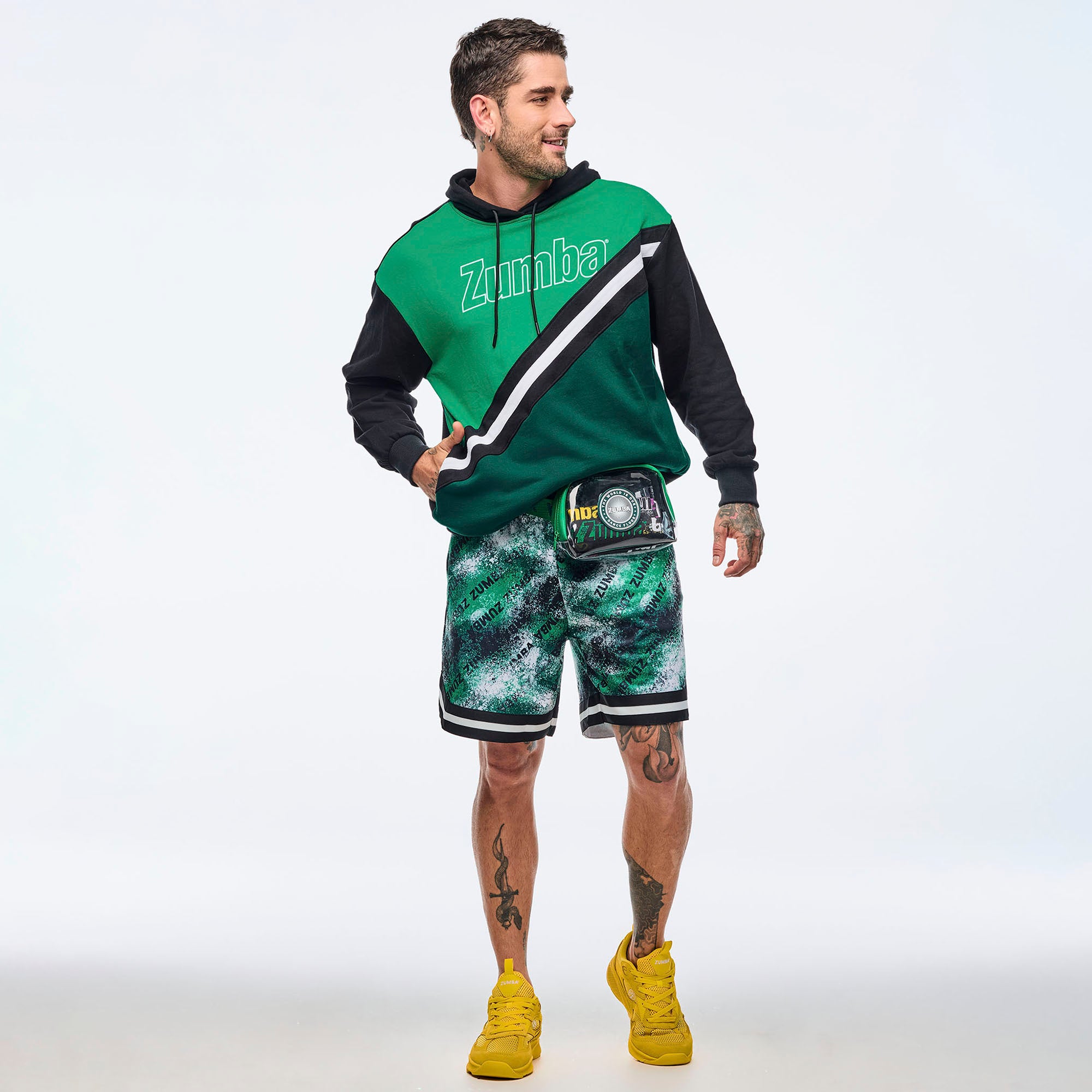 Bluza z kapturem unisex Zumba Apres