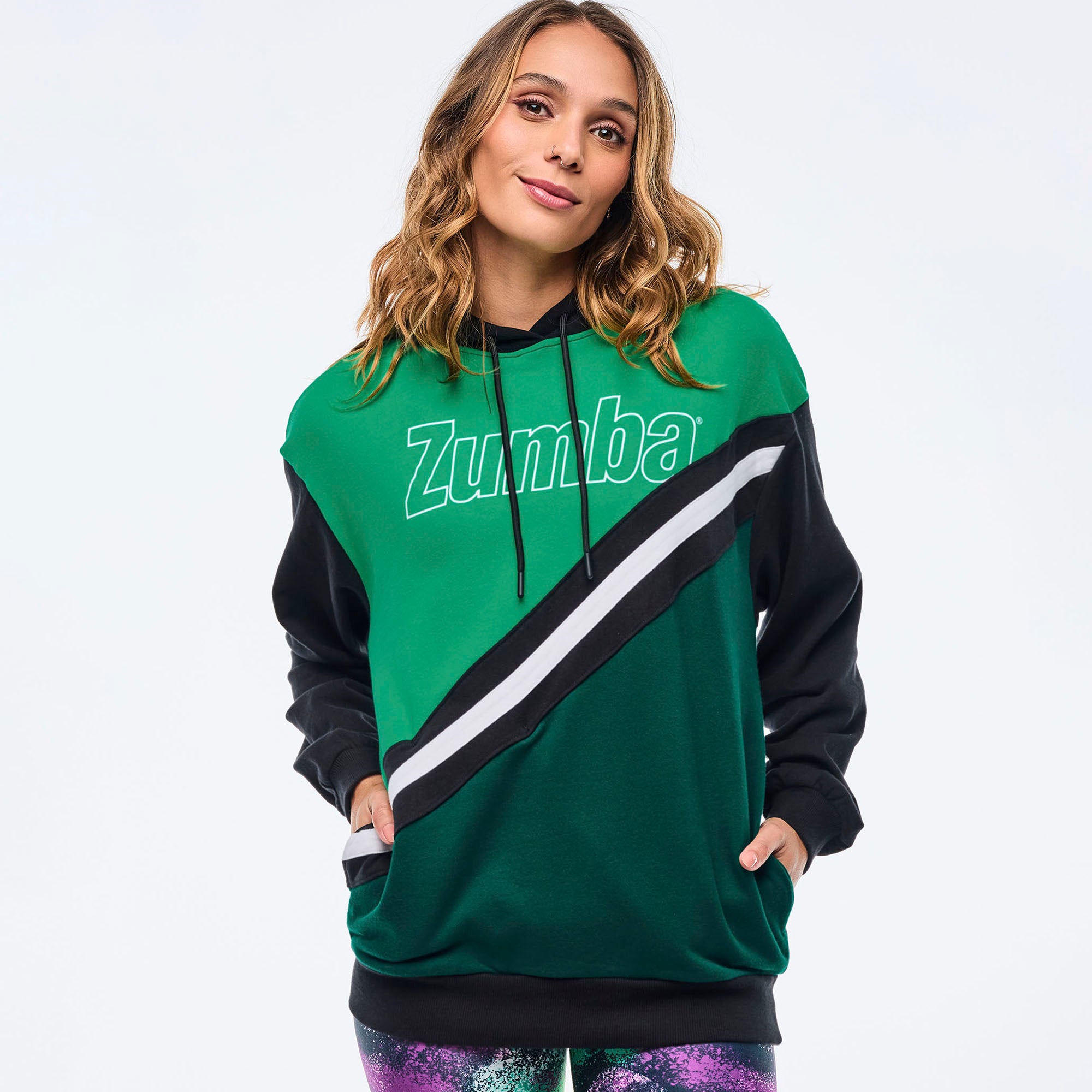Bluza z kapturem unisex Zumba Apres