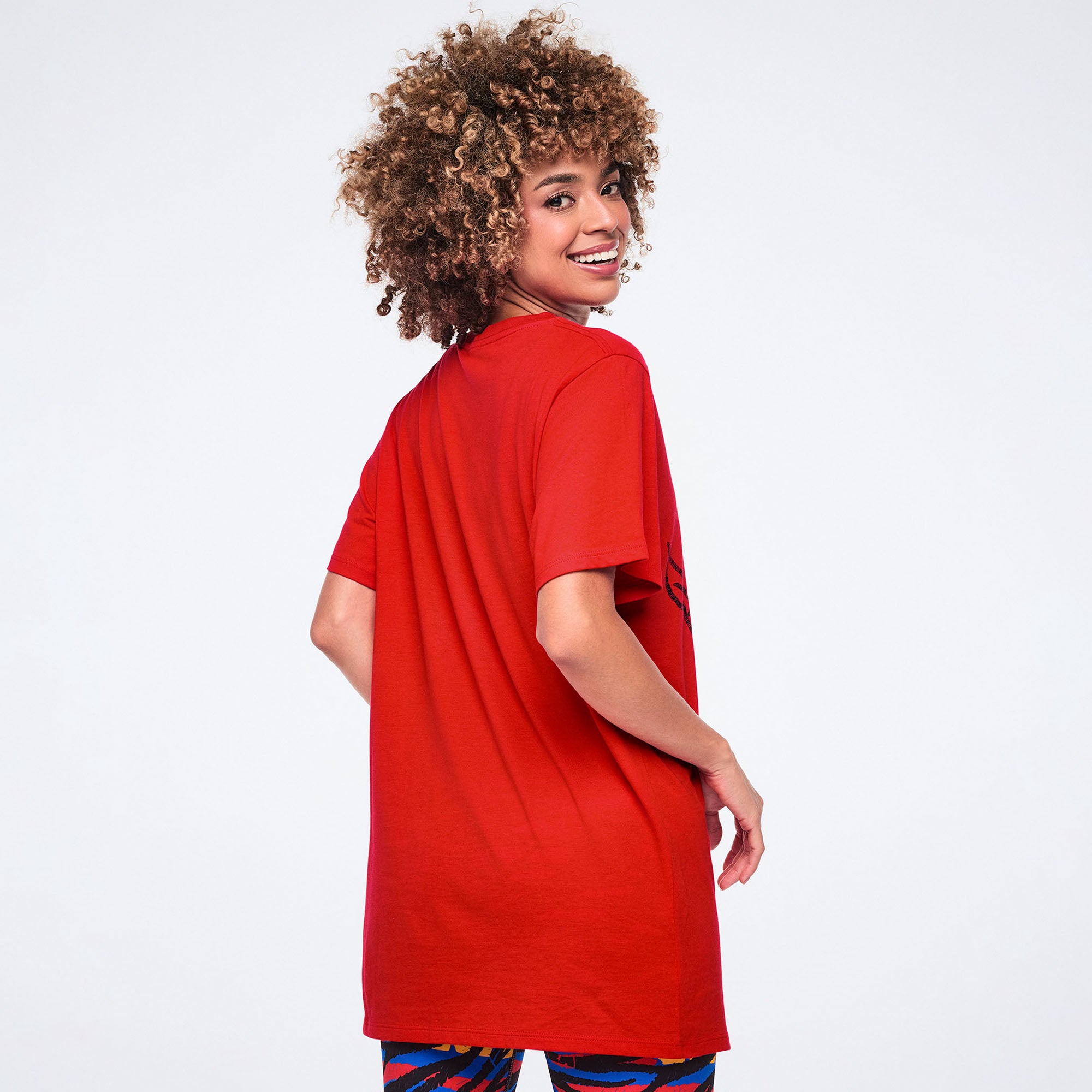 Koszulka unisex czerwona