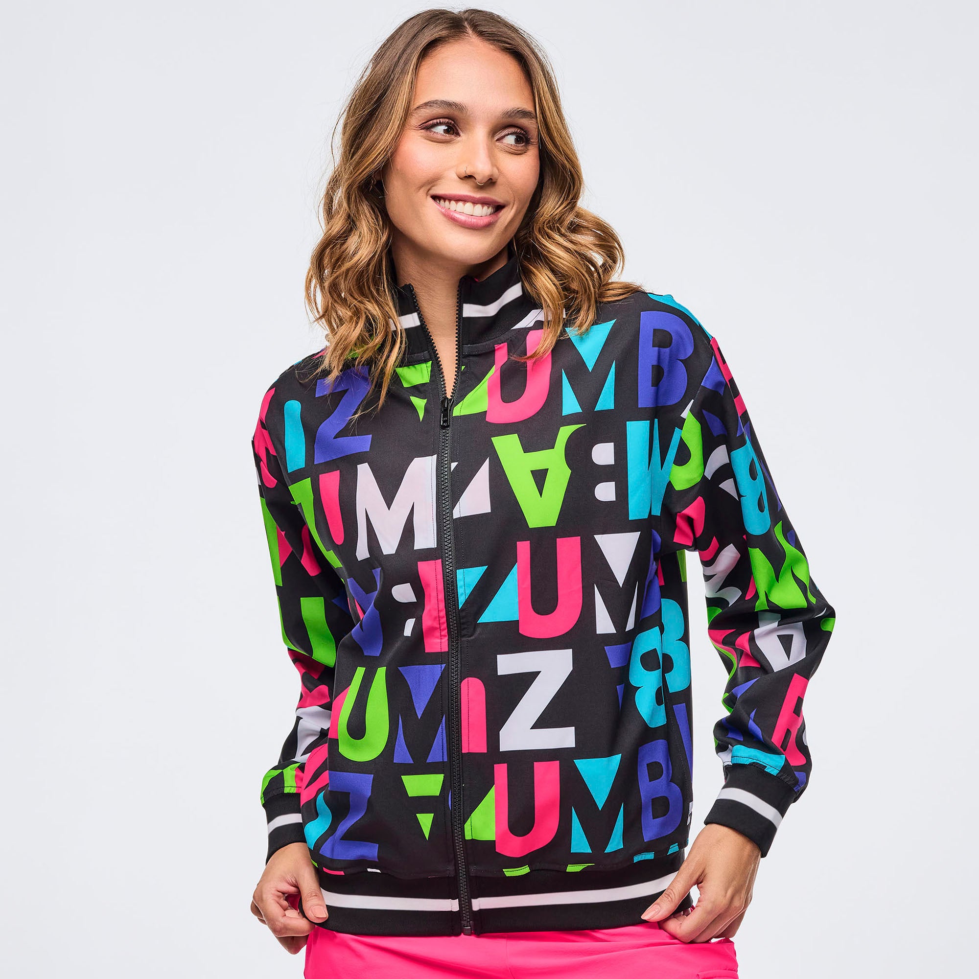 Kurtka unisex Zumba Neon