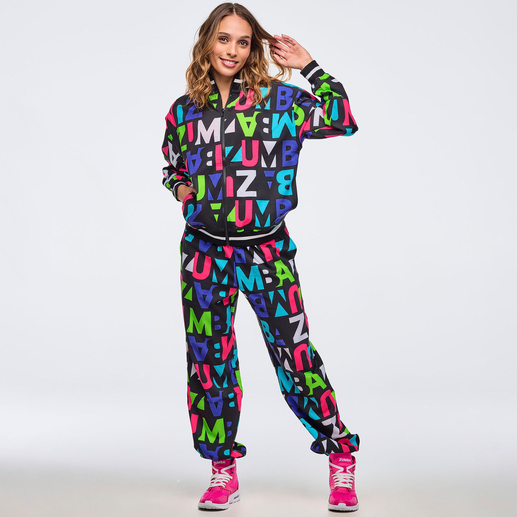 Kurtka unisex Zumba Neon