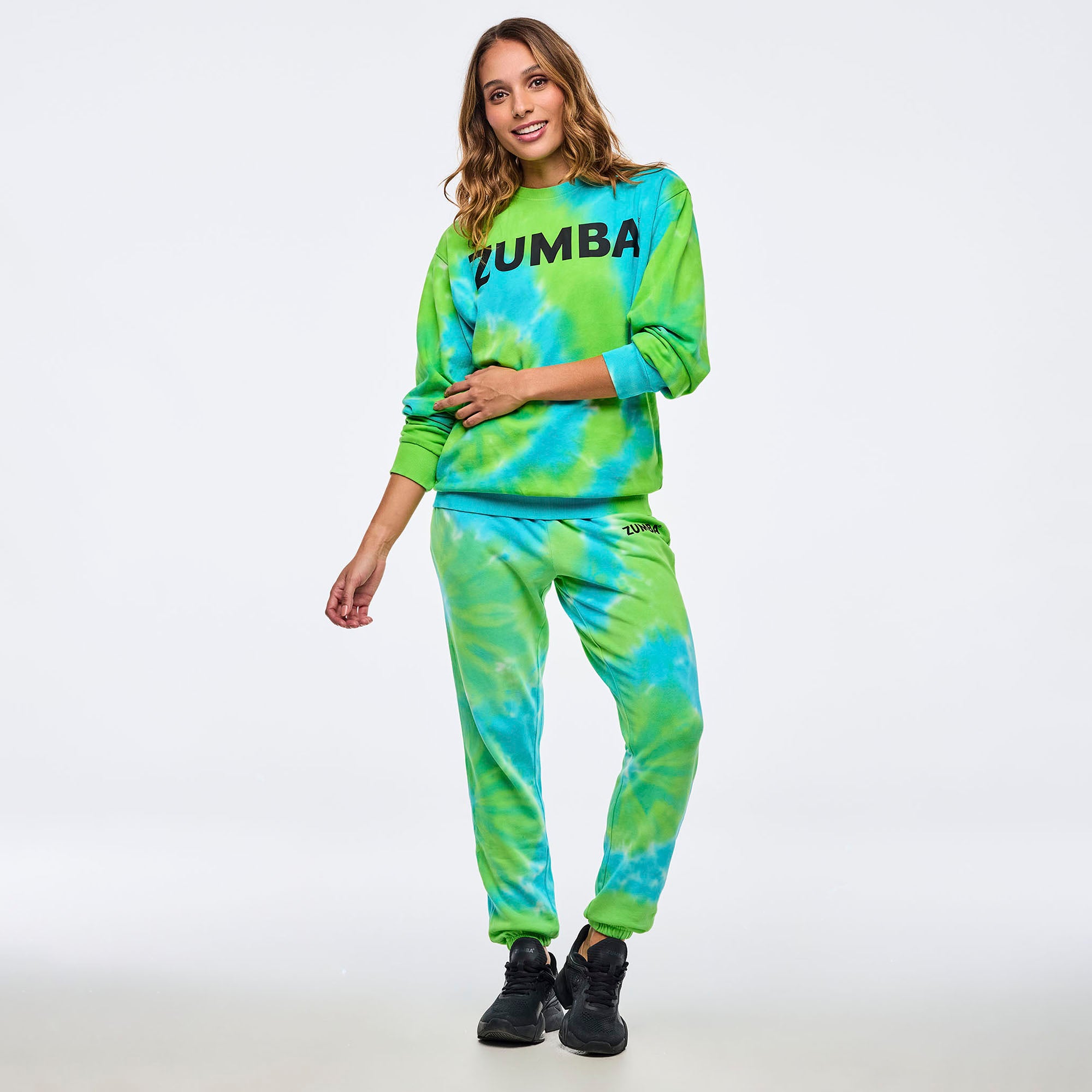 Bluza unisex Tie-Dye Zumba Neon