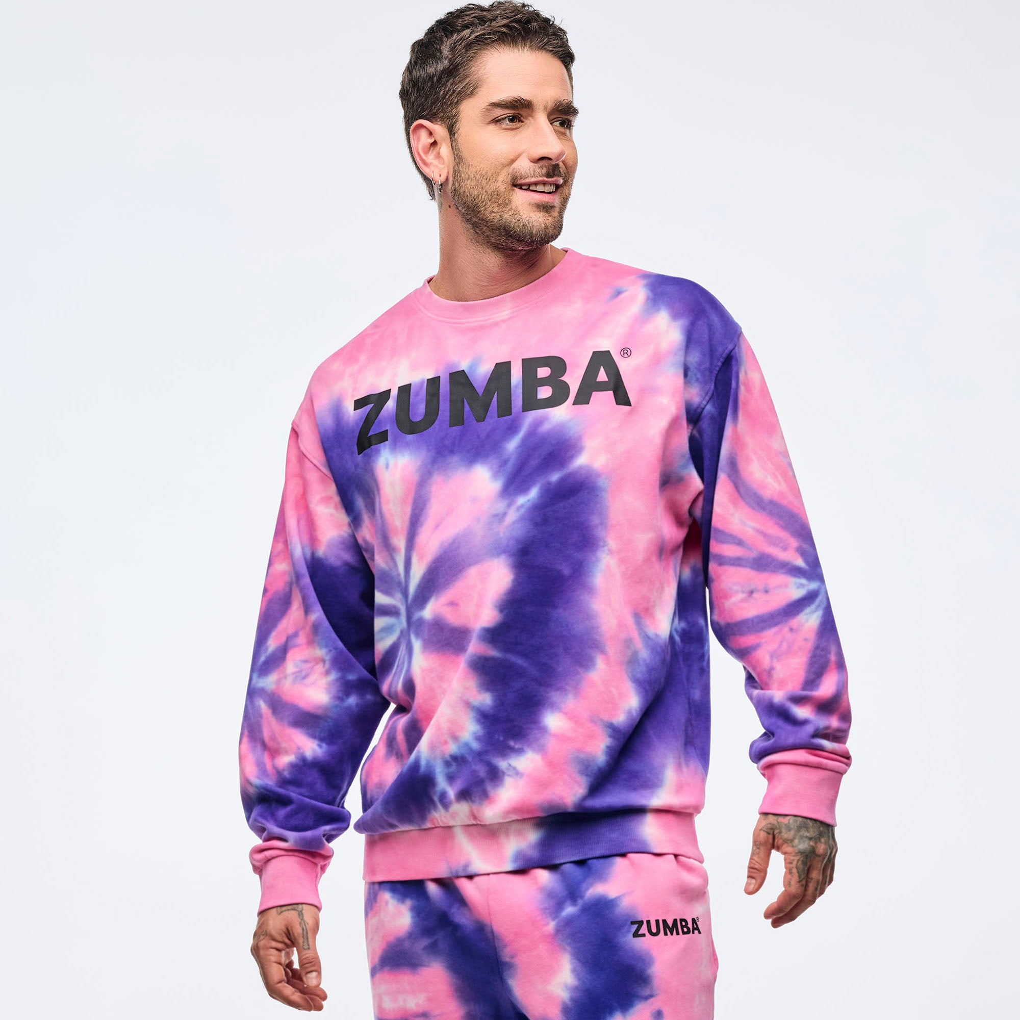 Bluza unisex Tie-Dye Zumba Neon